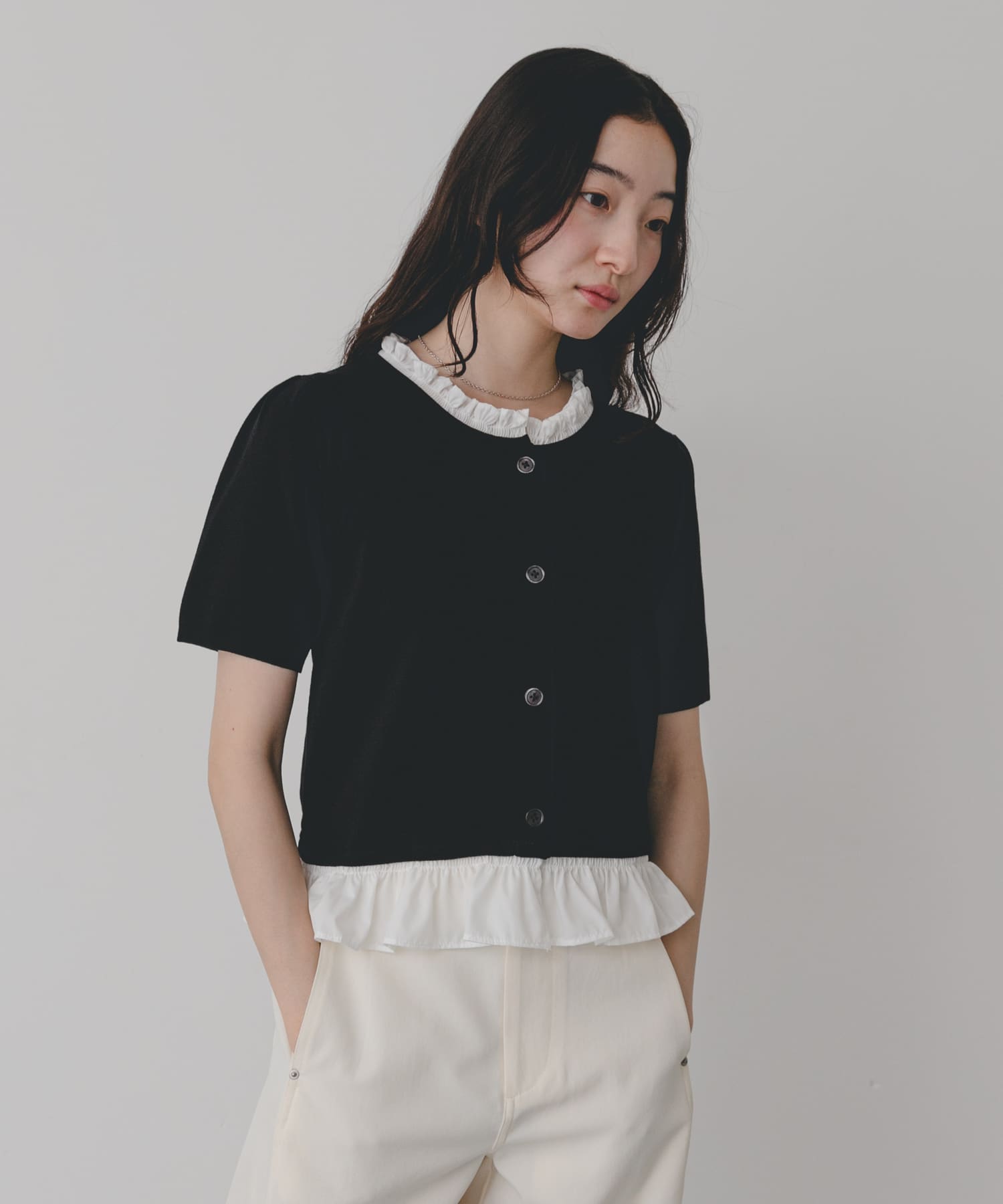 身長：164cm サイズ：one