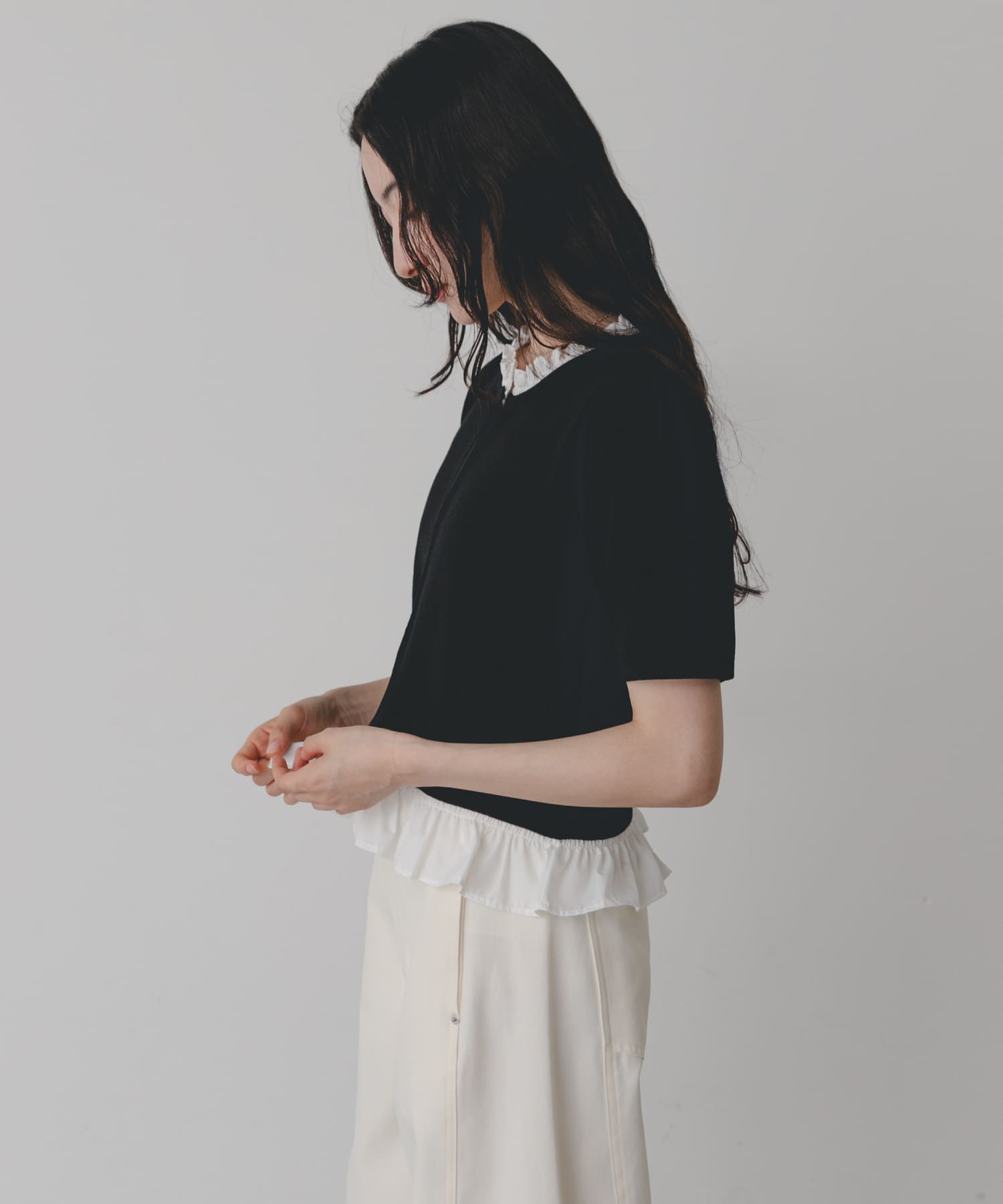 身長：164cm サイズ：one