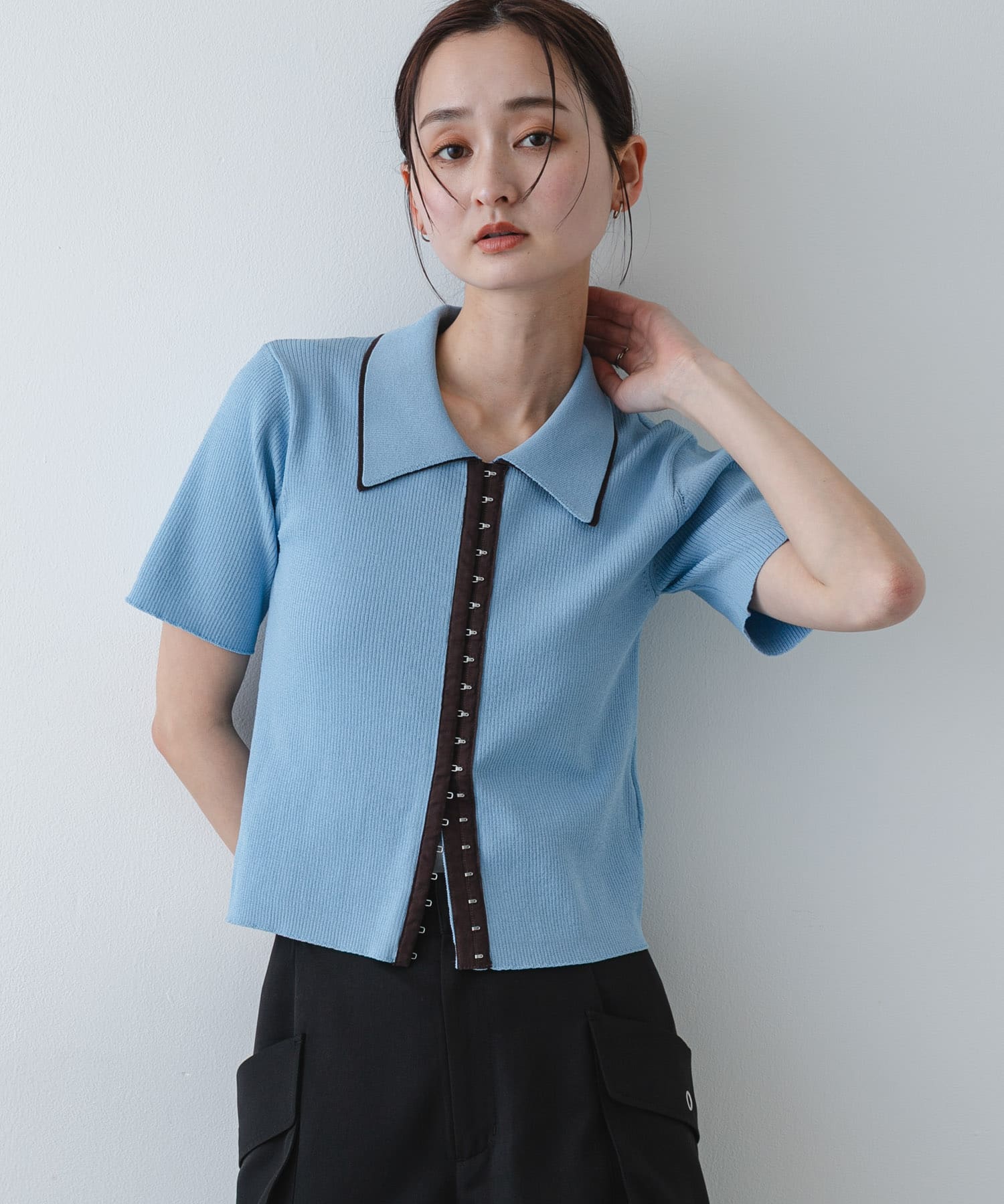 身長：169cm サイズ：one