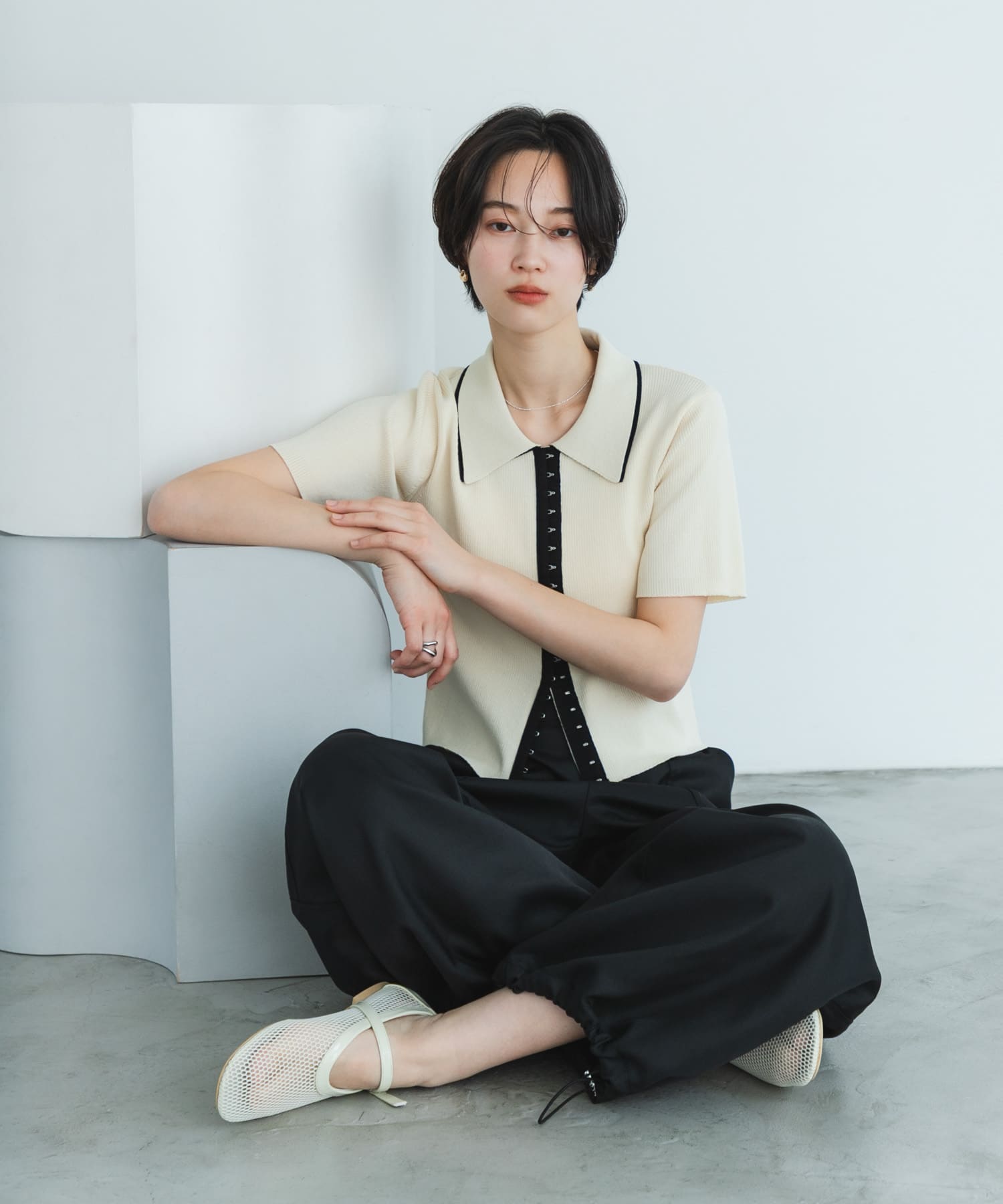 身長：166cm サイズ：one