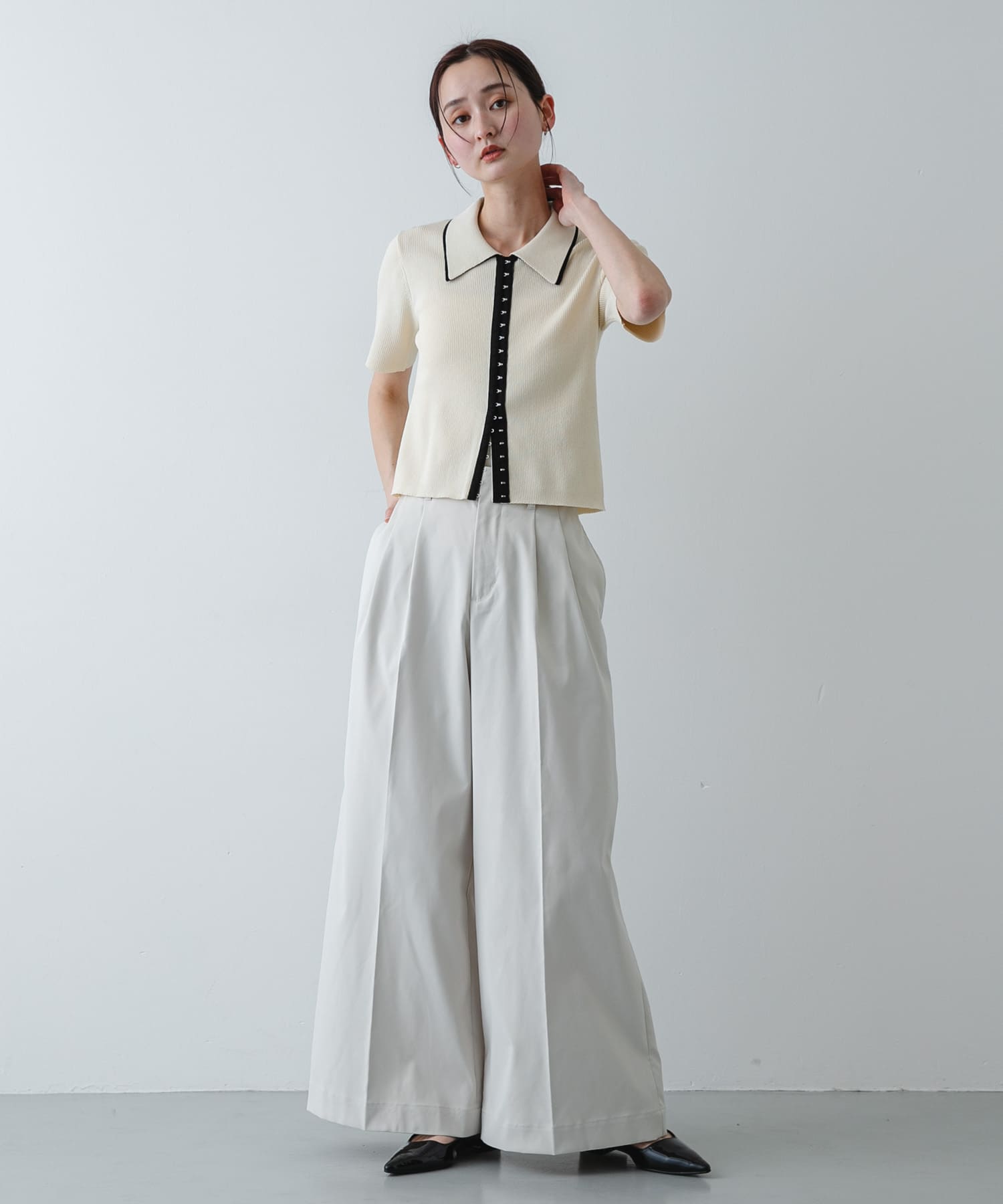 身長：169cm サイズ：one