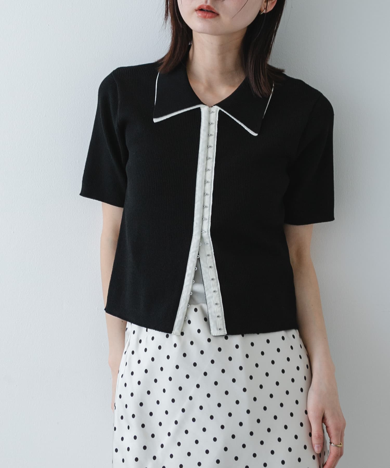 身長：169cm サイズ：one