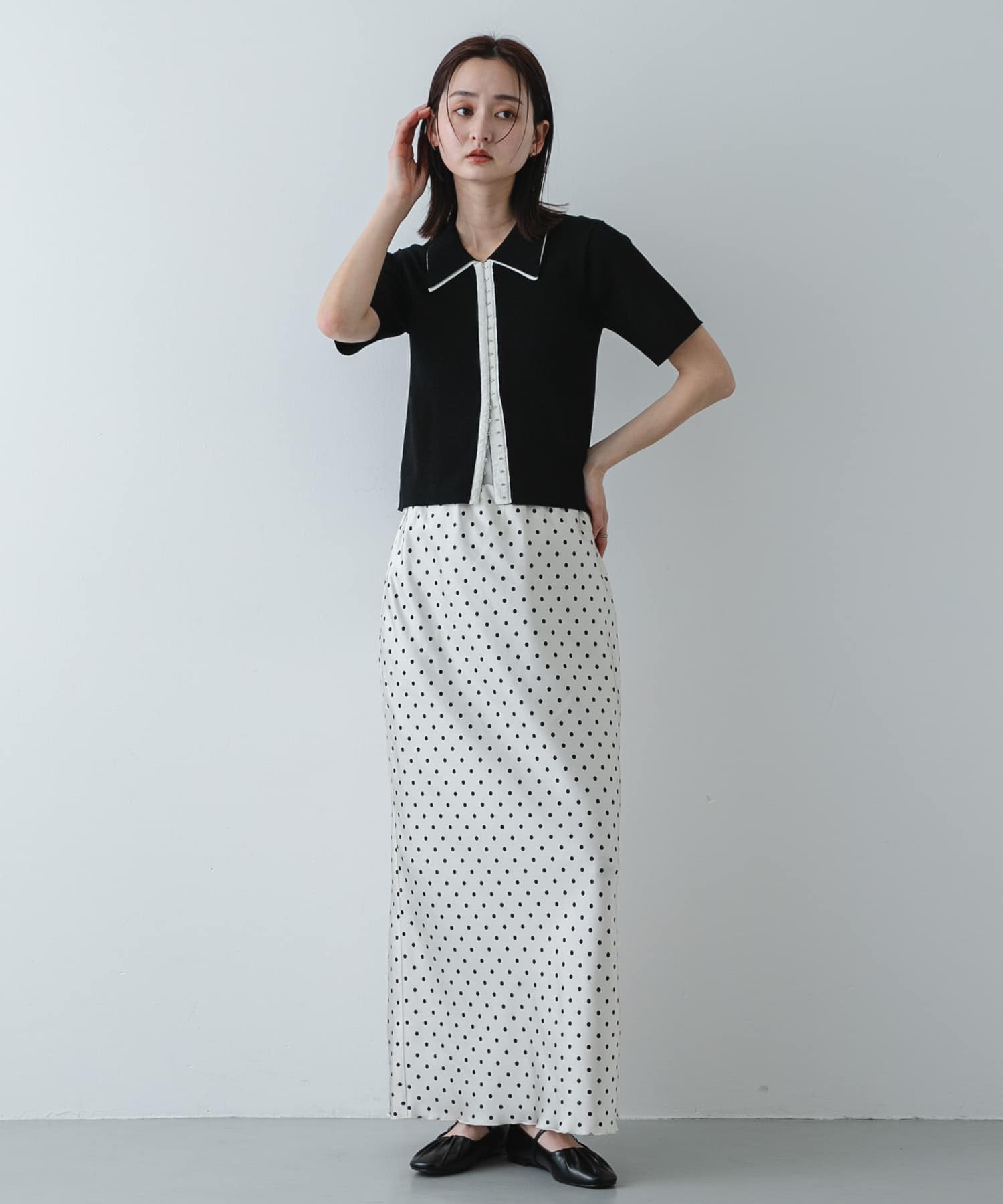 身長：169cm サイズ：one