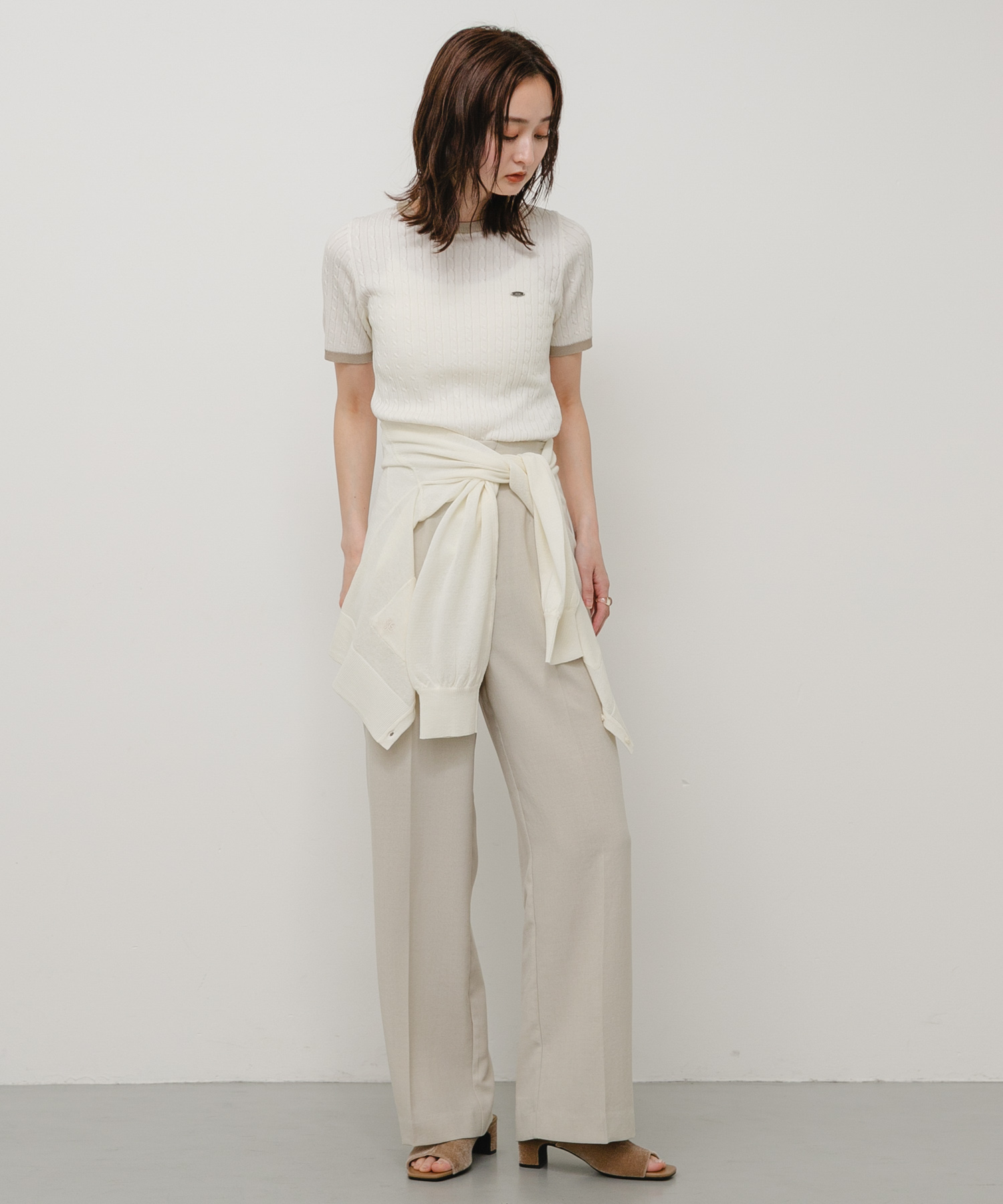 身長：169cm サイズ：one