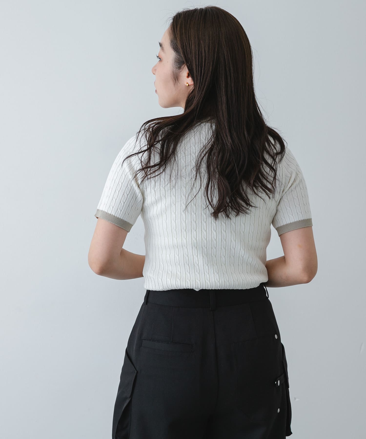 身長：158cm サイズ：one