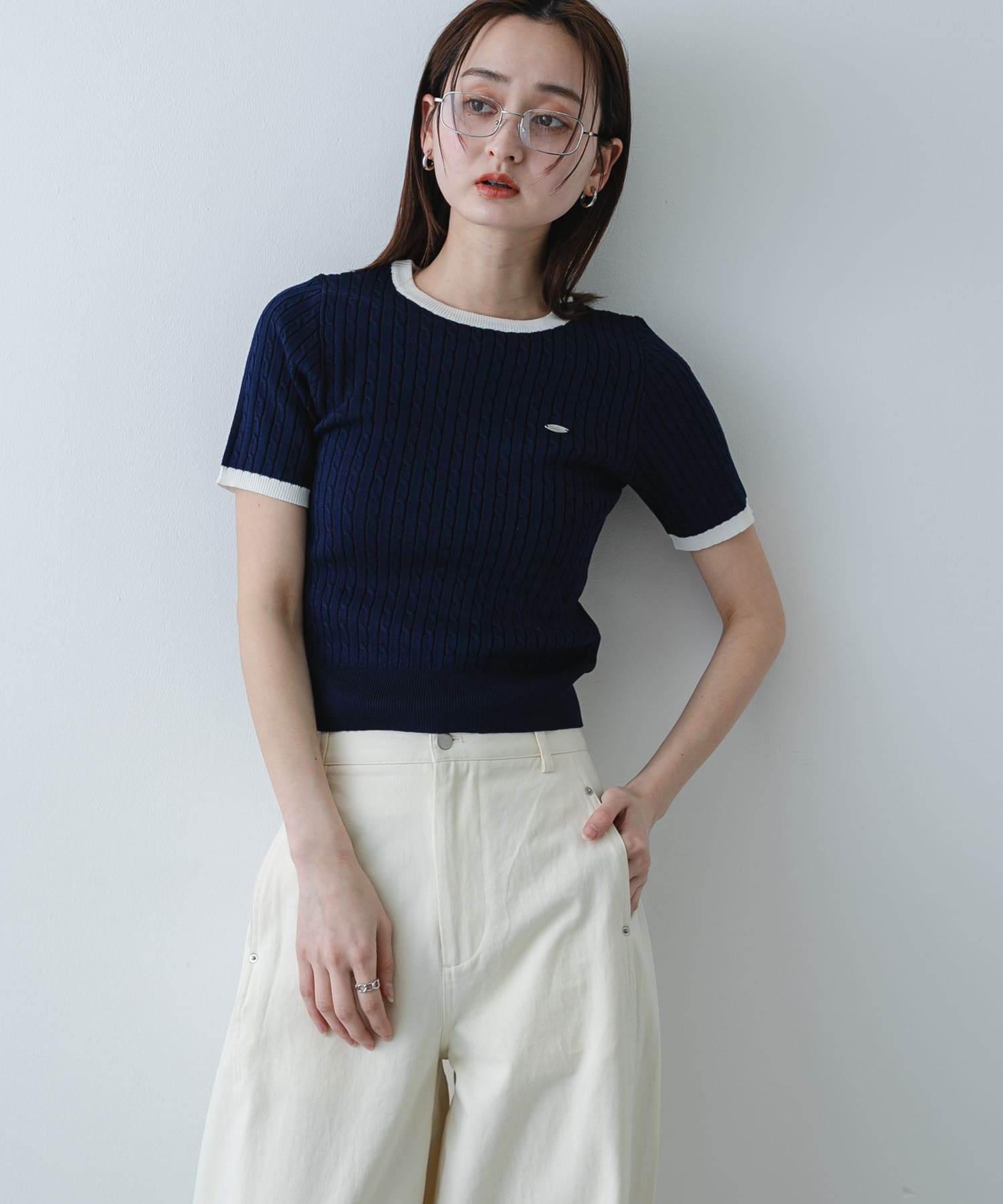 身長：169cm サイズ：one