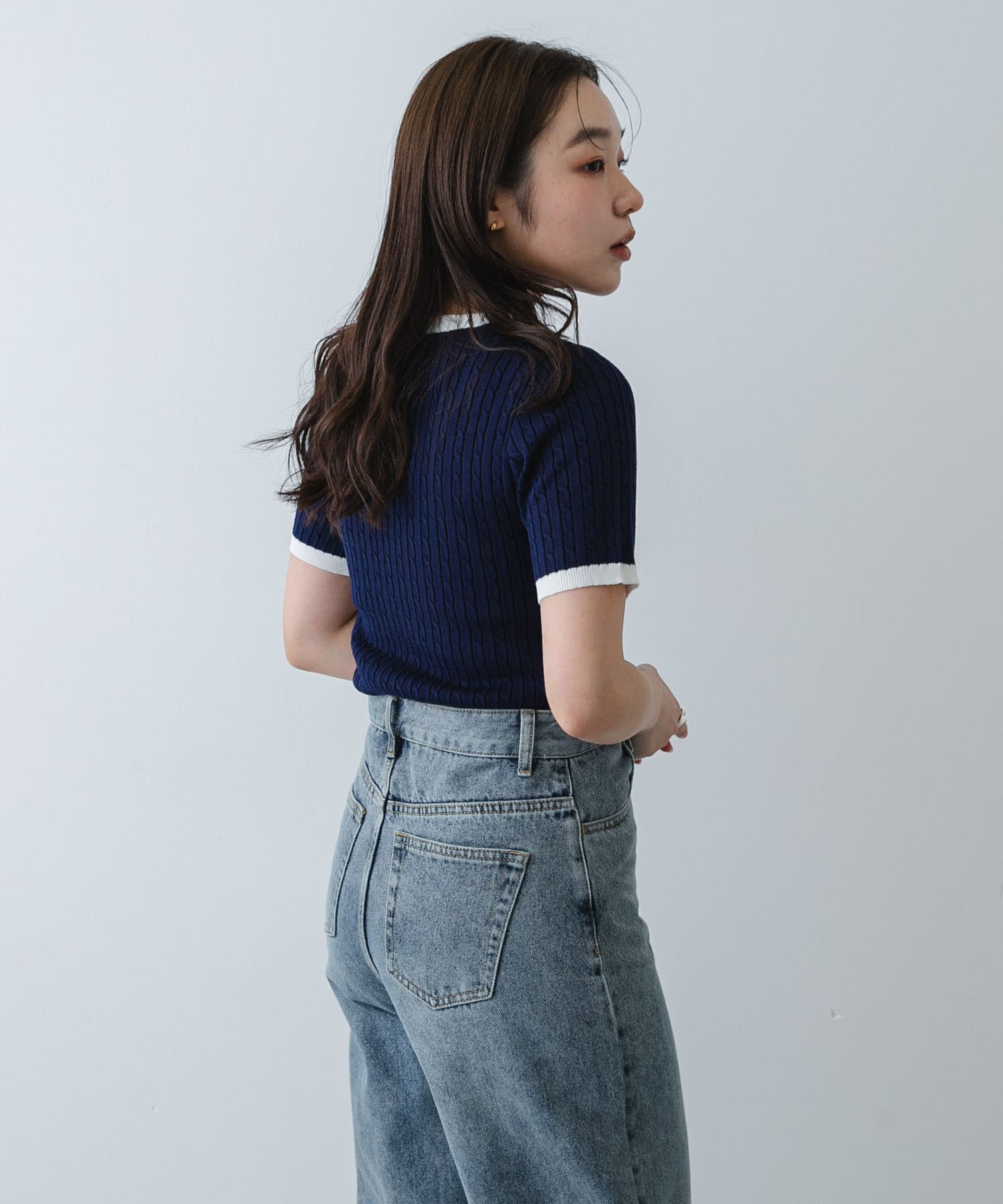 身長：158cm サイズ：one