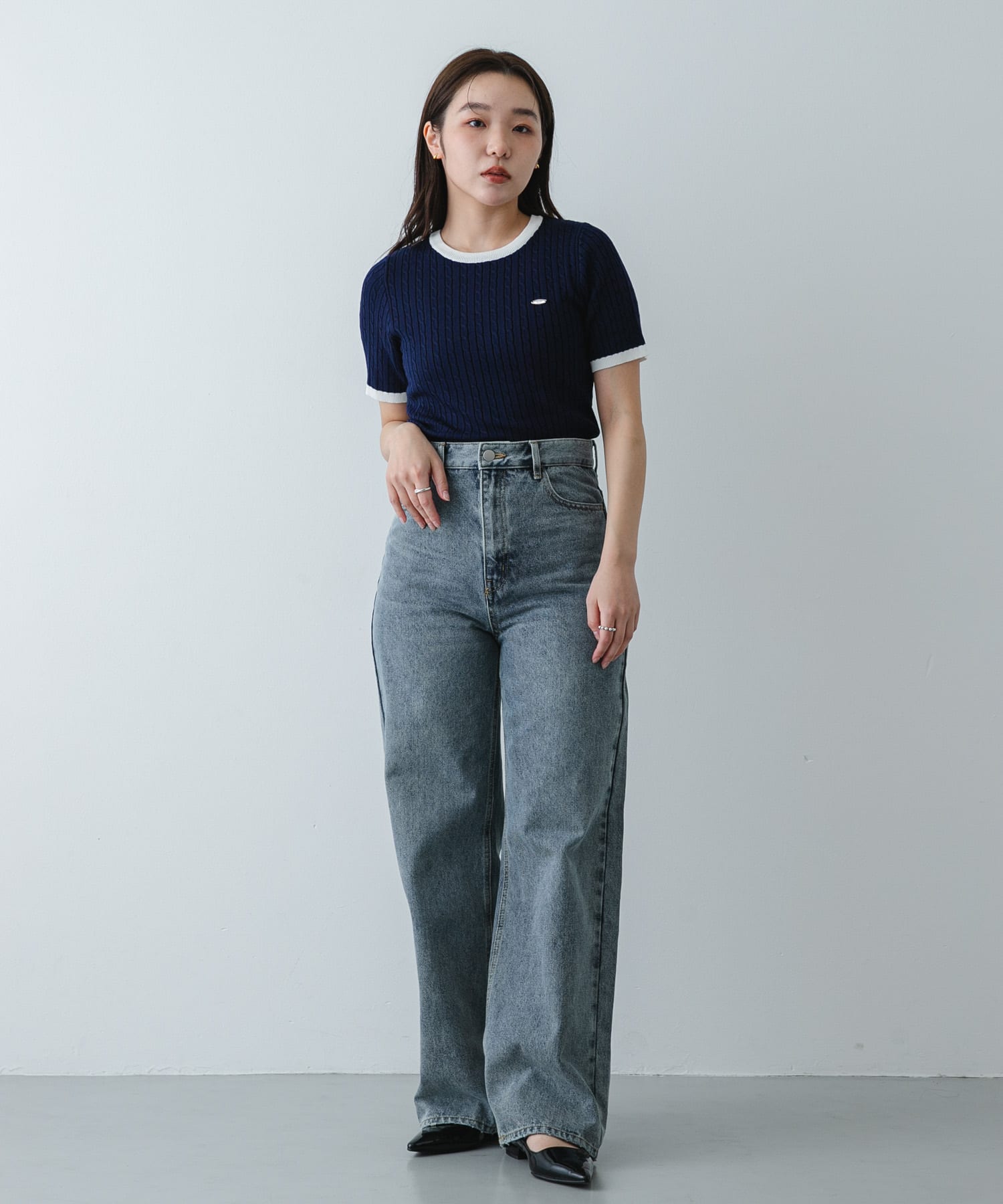 身長：158cm サイズ：one