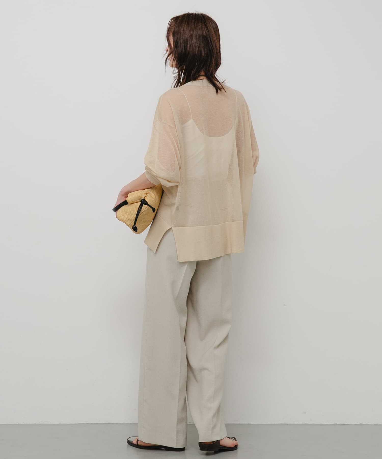 身長：169cm サイズ：one