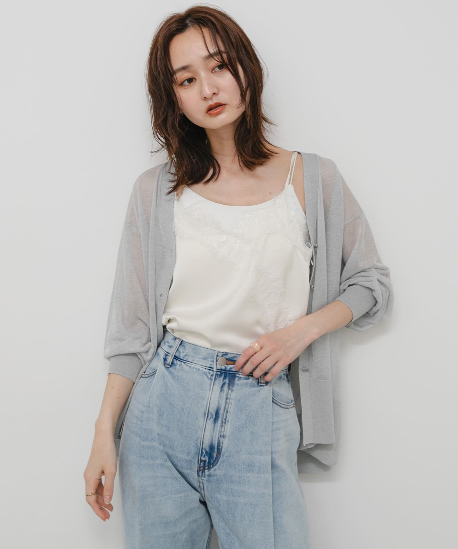 身長：169cm サイズ：one