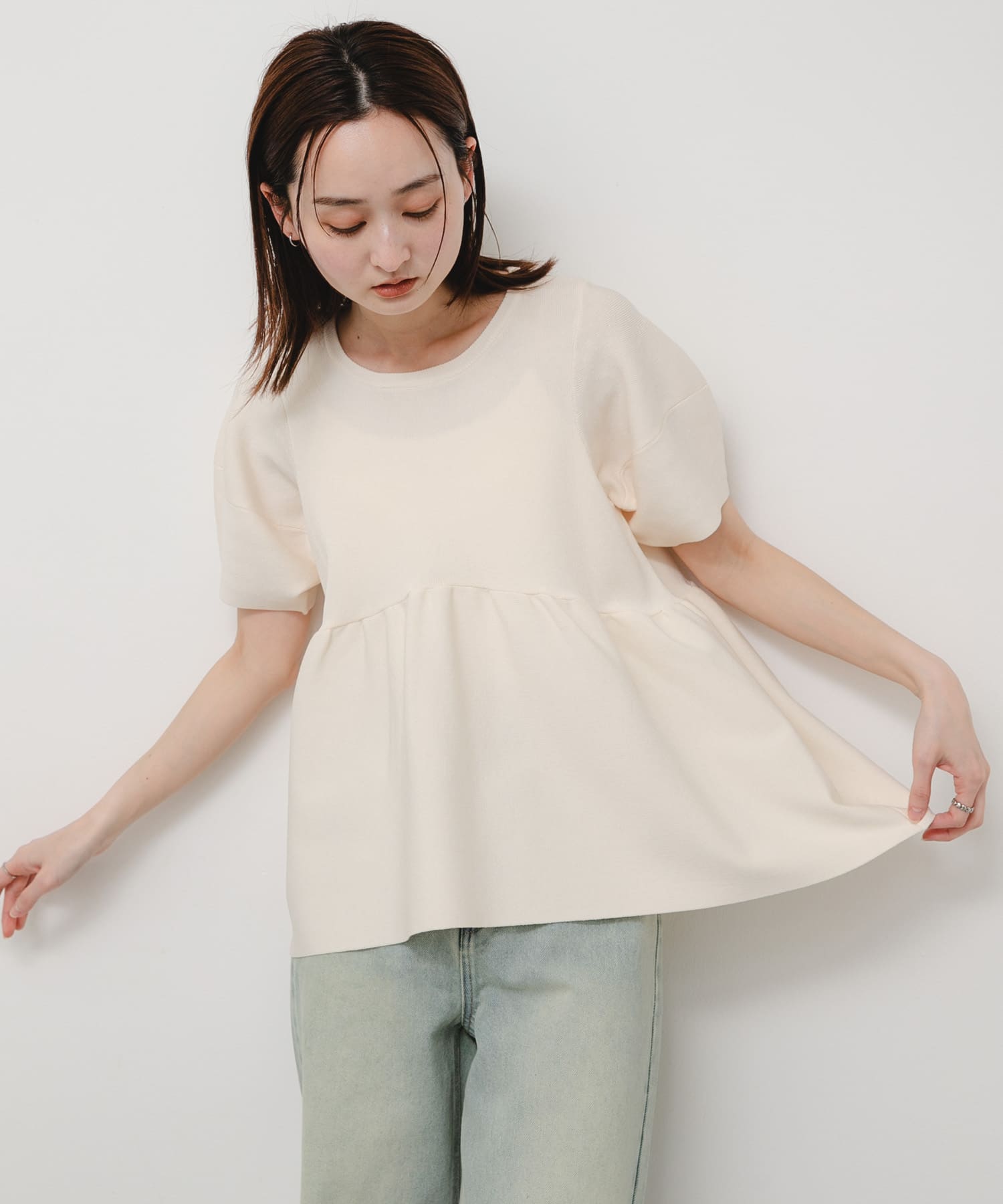 身長：169cm サイズ：one
