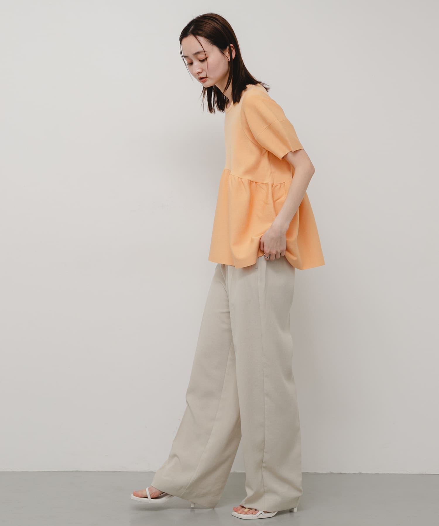 身長：169cm サイズ：one