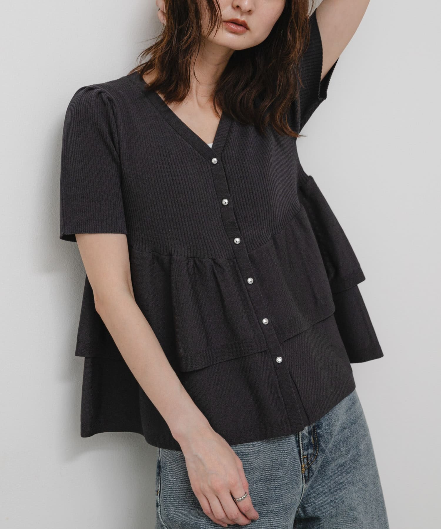 身長：169cm サイズ：one