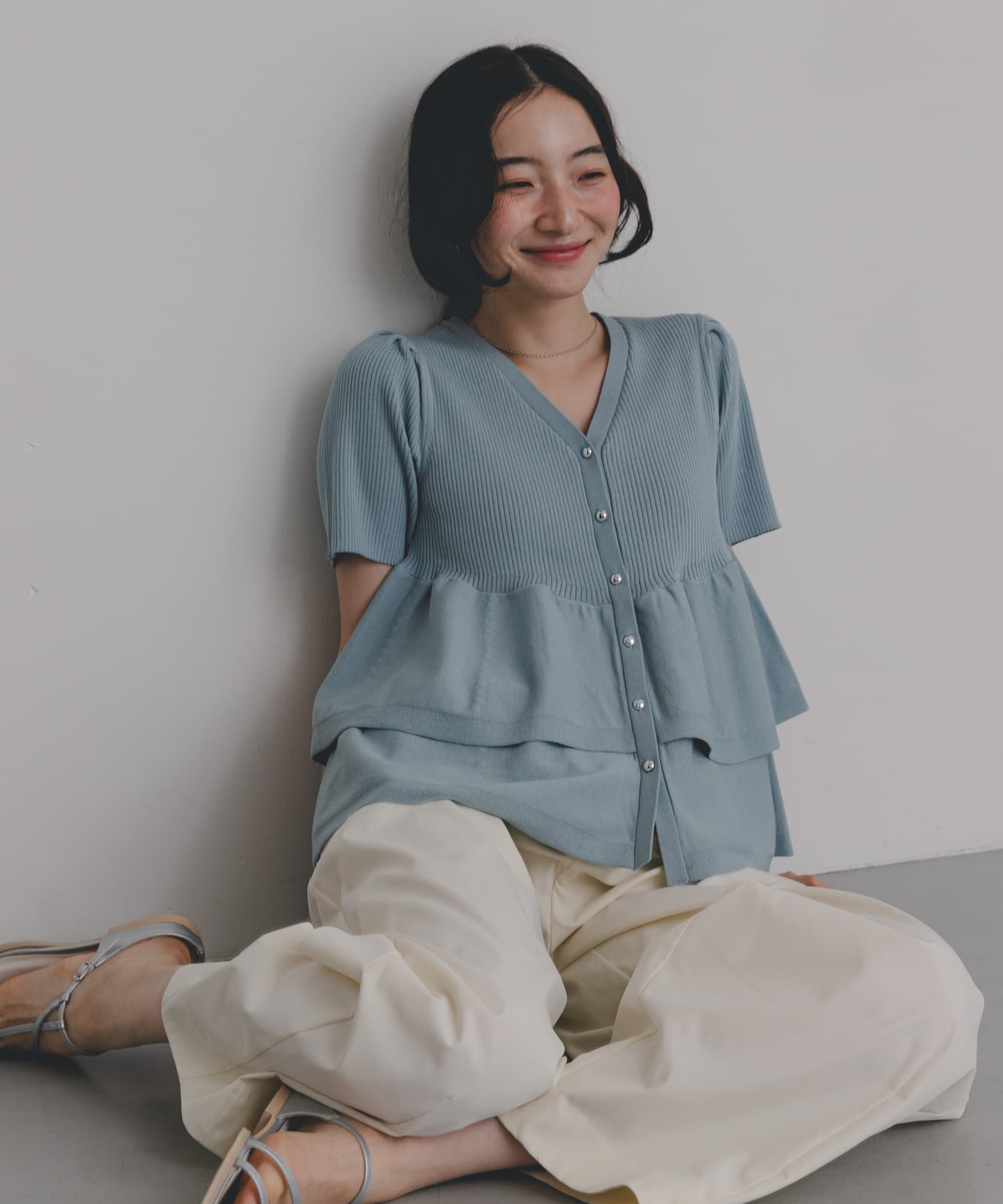 身長：164cm サイズ：one