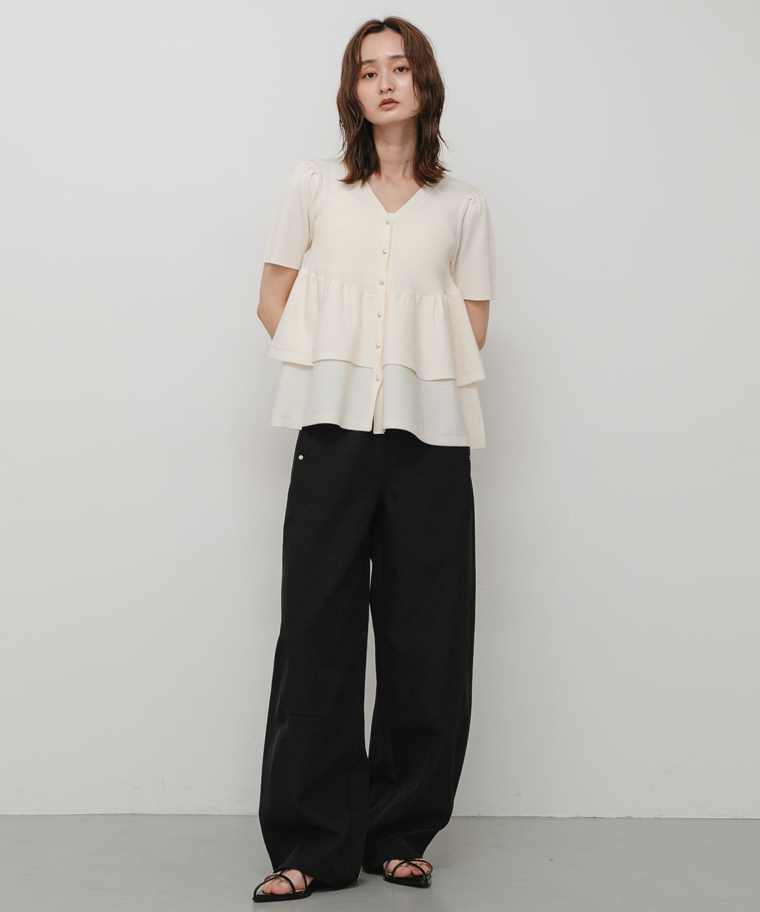 身長：169cm サイズ：one