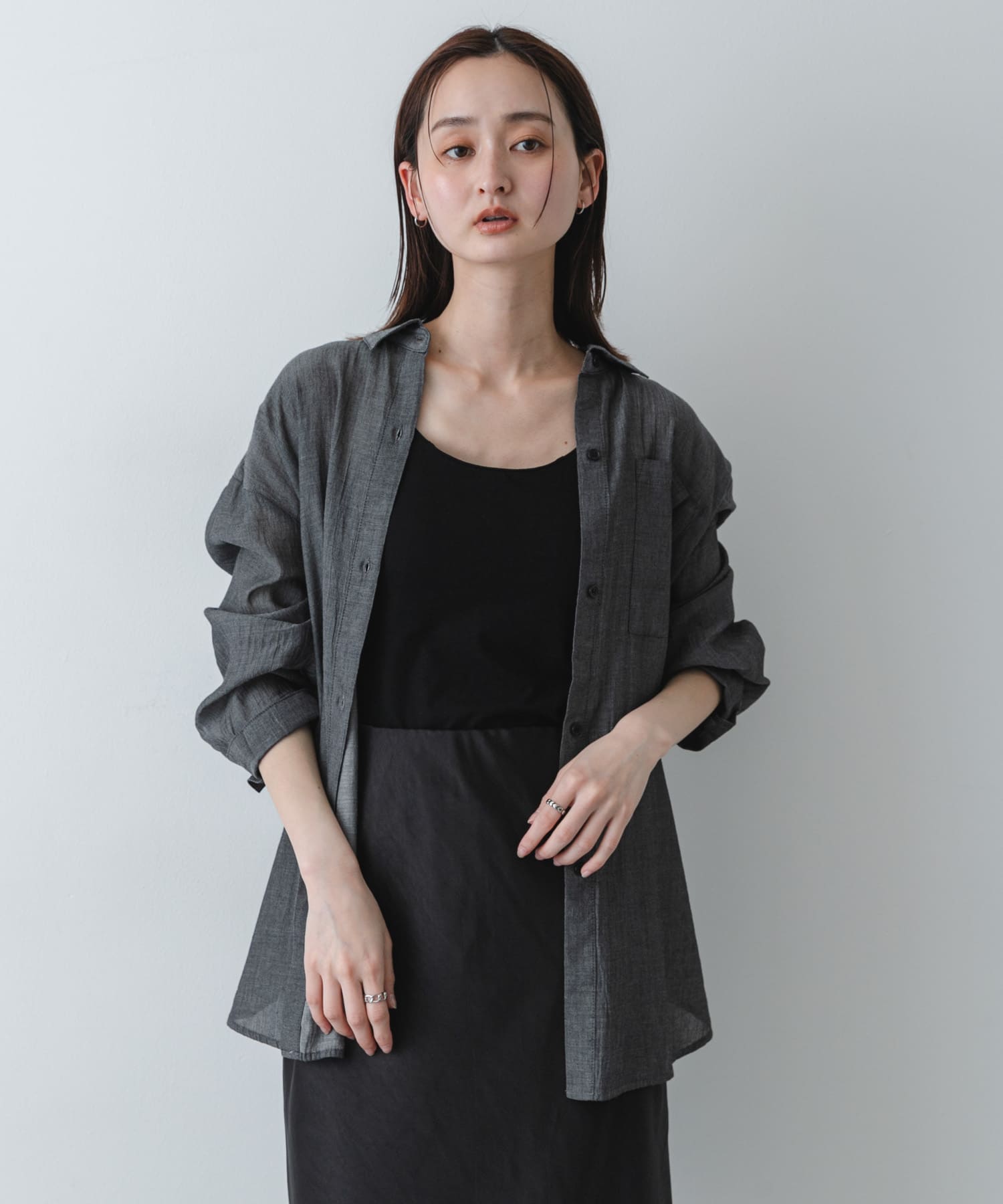 身長：169cm サイズ：one