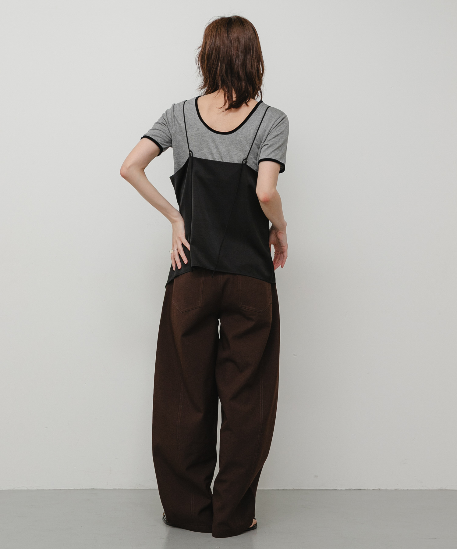身長 : 169cm サイズ : one