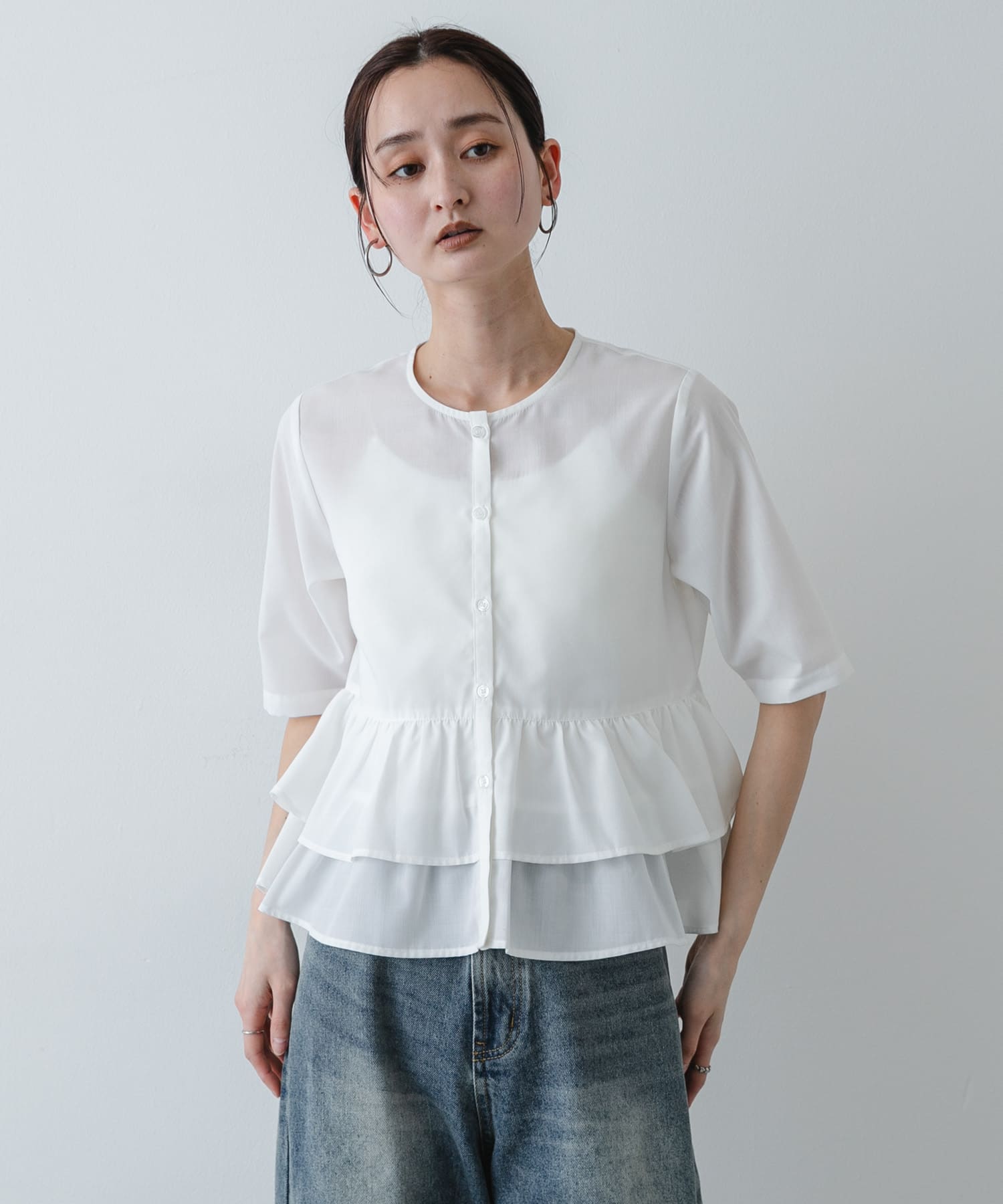 身長：169cm サイズ：one