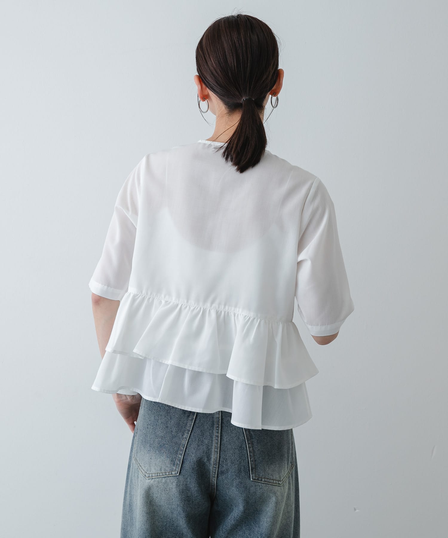 身長：169cm サイズ：one