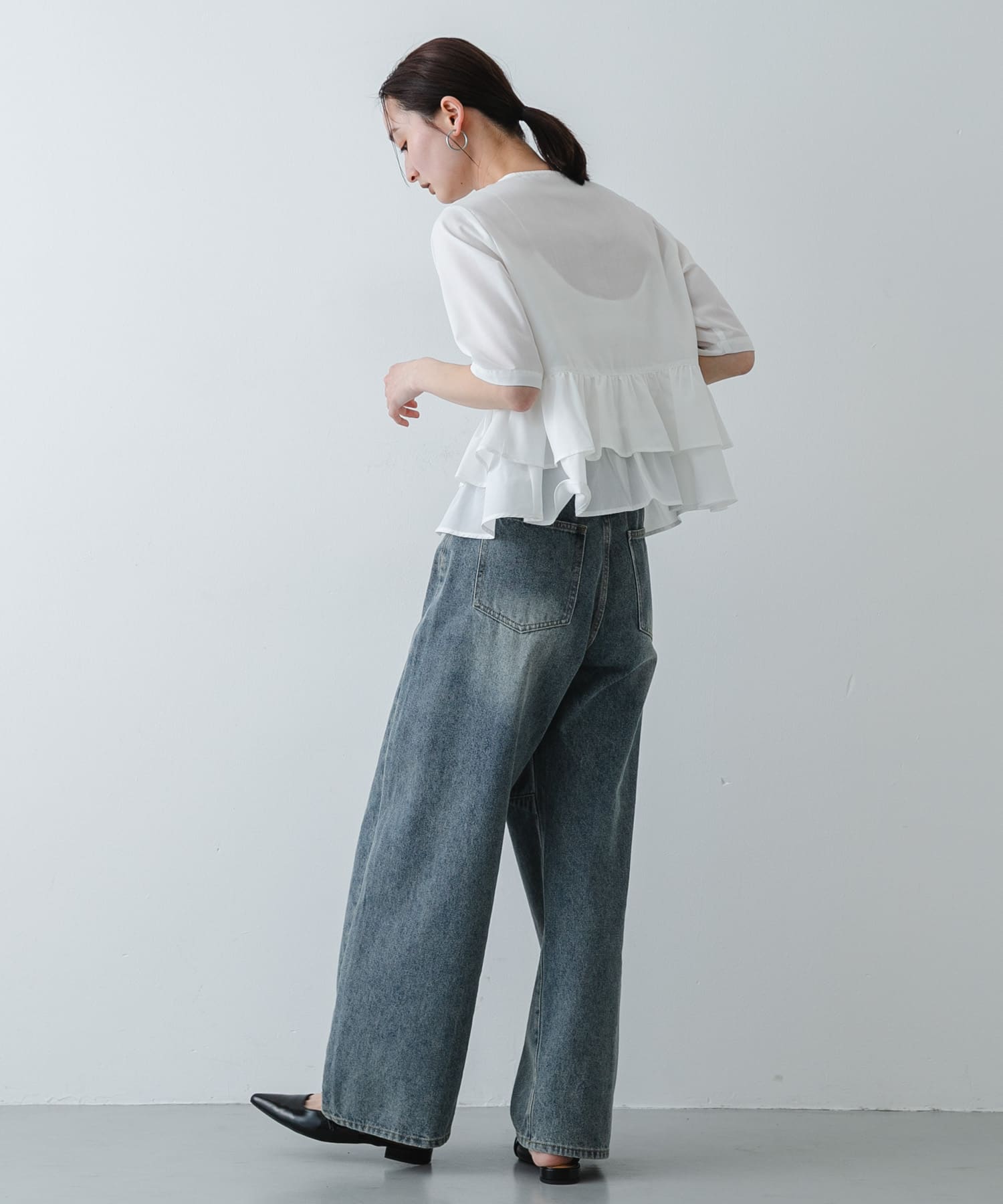 身長：169cm サイズ：one