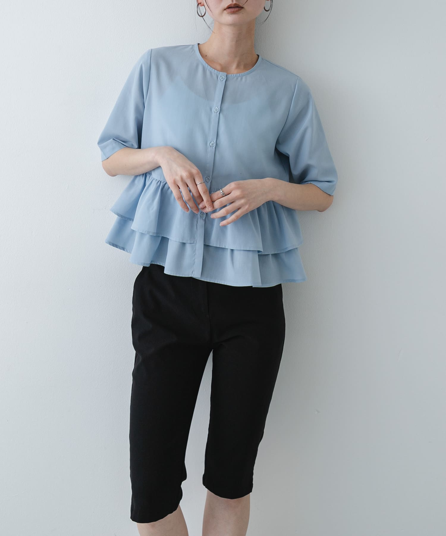 身長：169cm サイズ：one