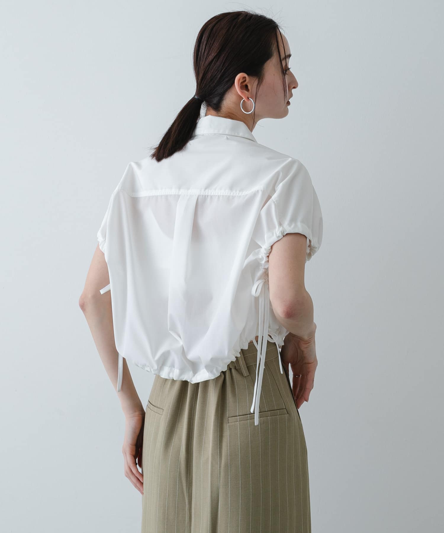 身長：169cm サイズ：one