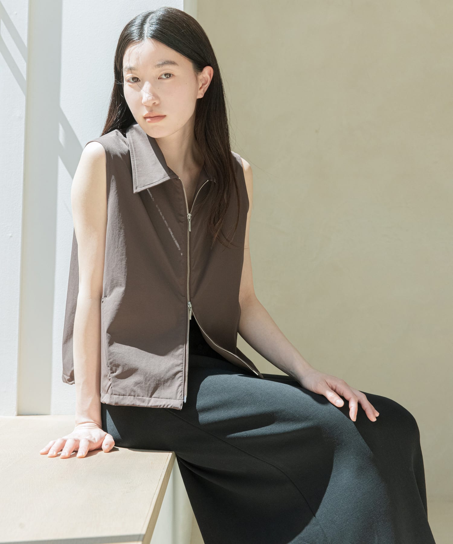 身長：162cm サイズ：one