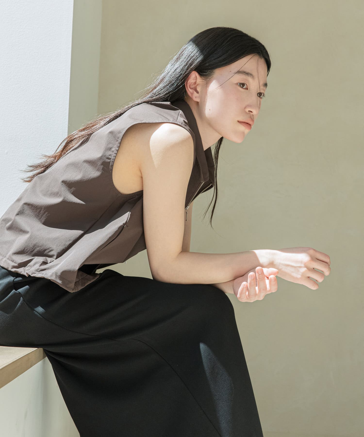 身長：162cm サイズ：one