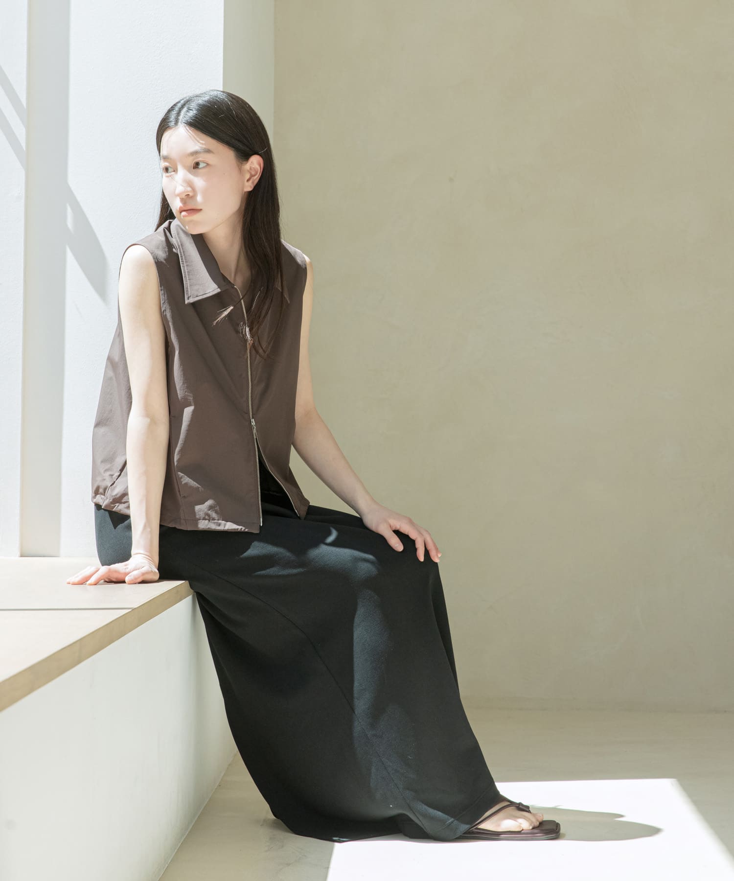 身長：162cm サイズ：one