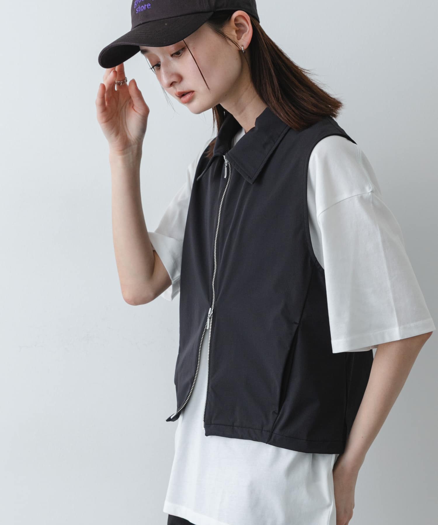 身長：169cm サイズ：one