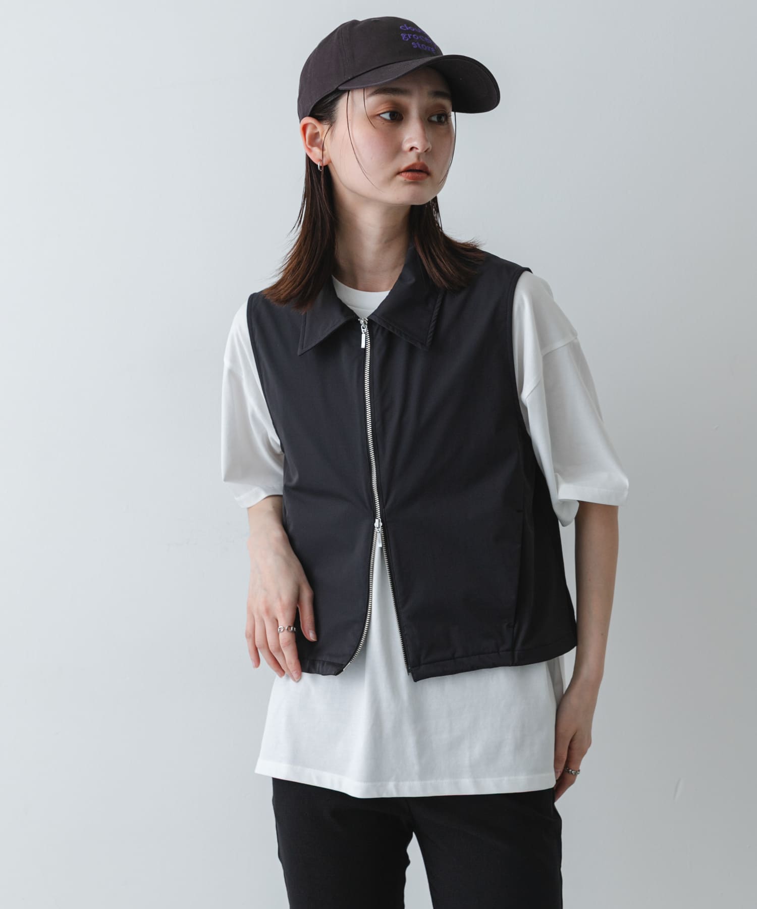 身長：169cm サイズ：one