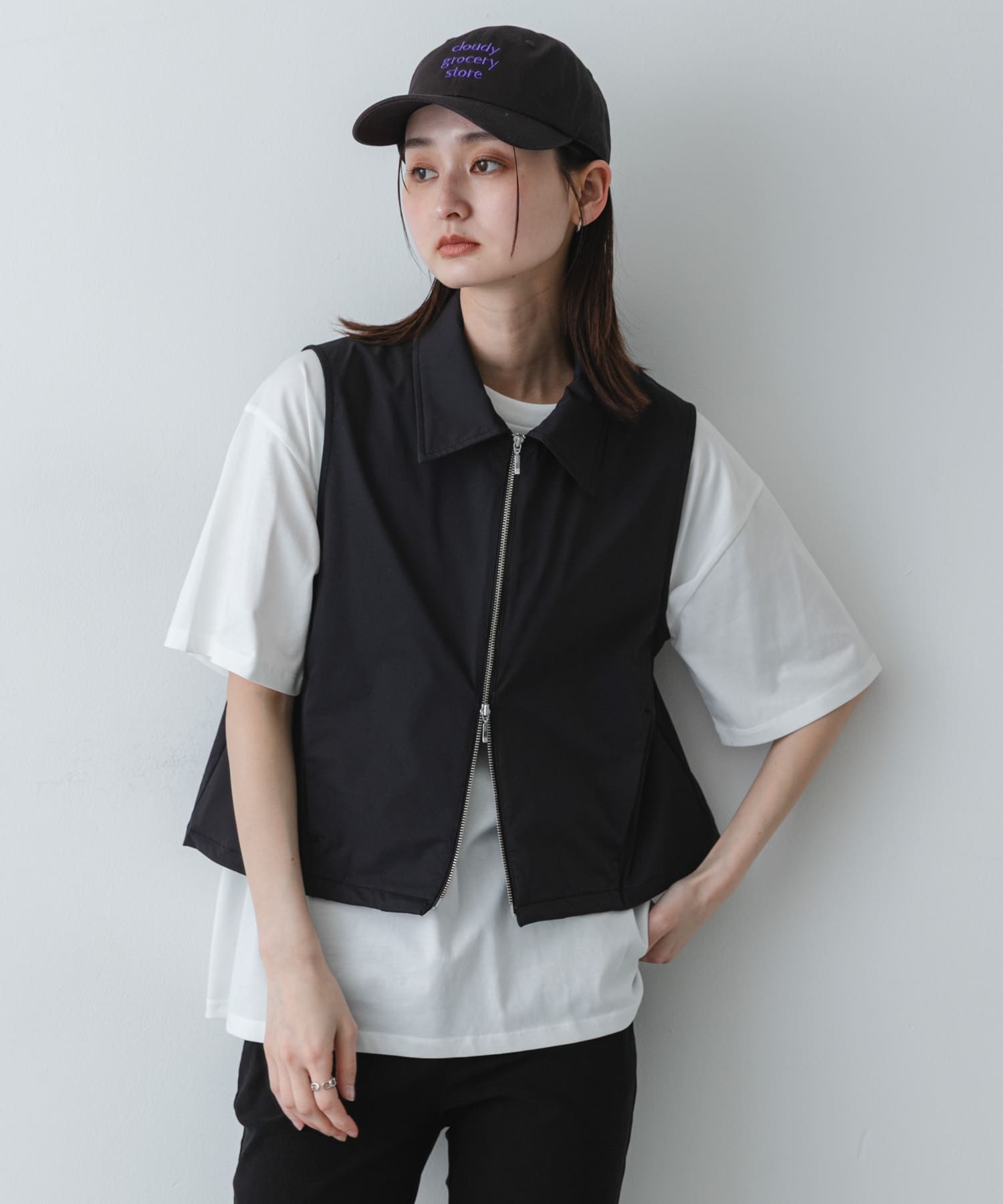 身長：169cm サイズ：one