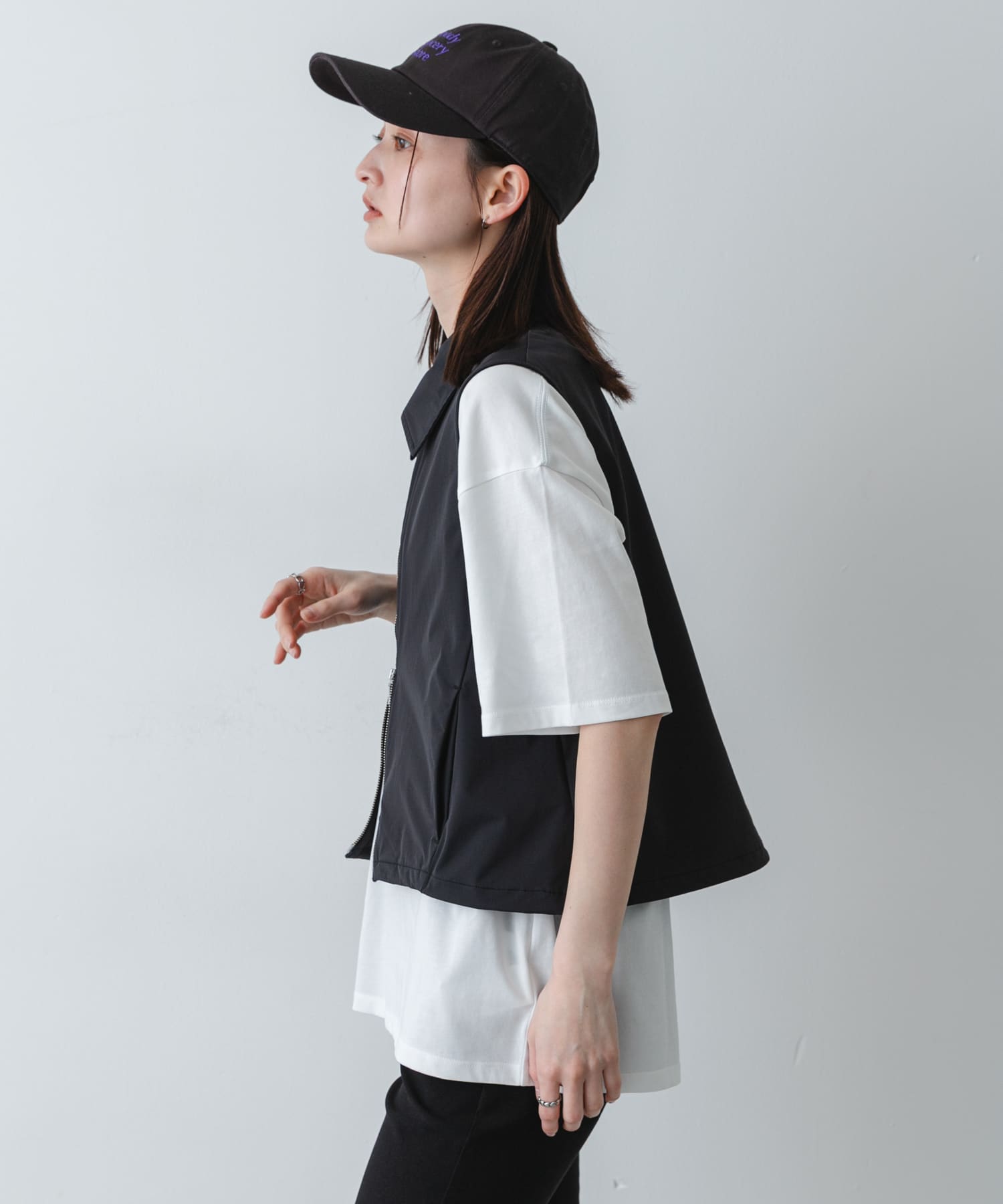 身長：169cm サイズ：one