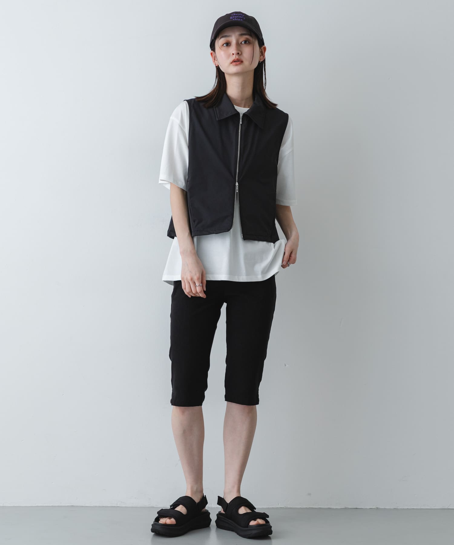 身長：169cm サイズ：one