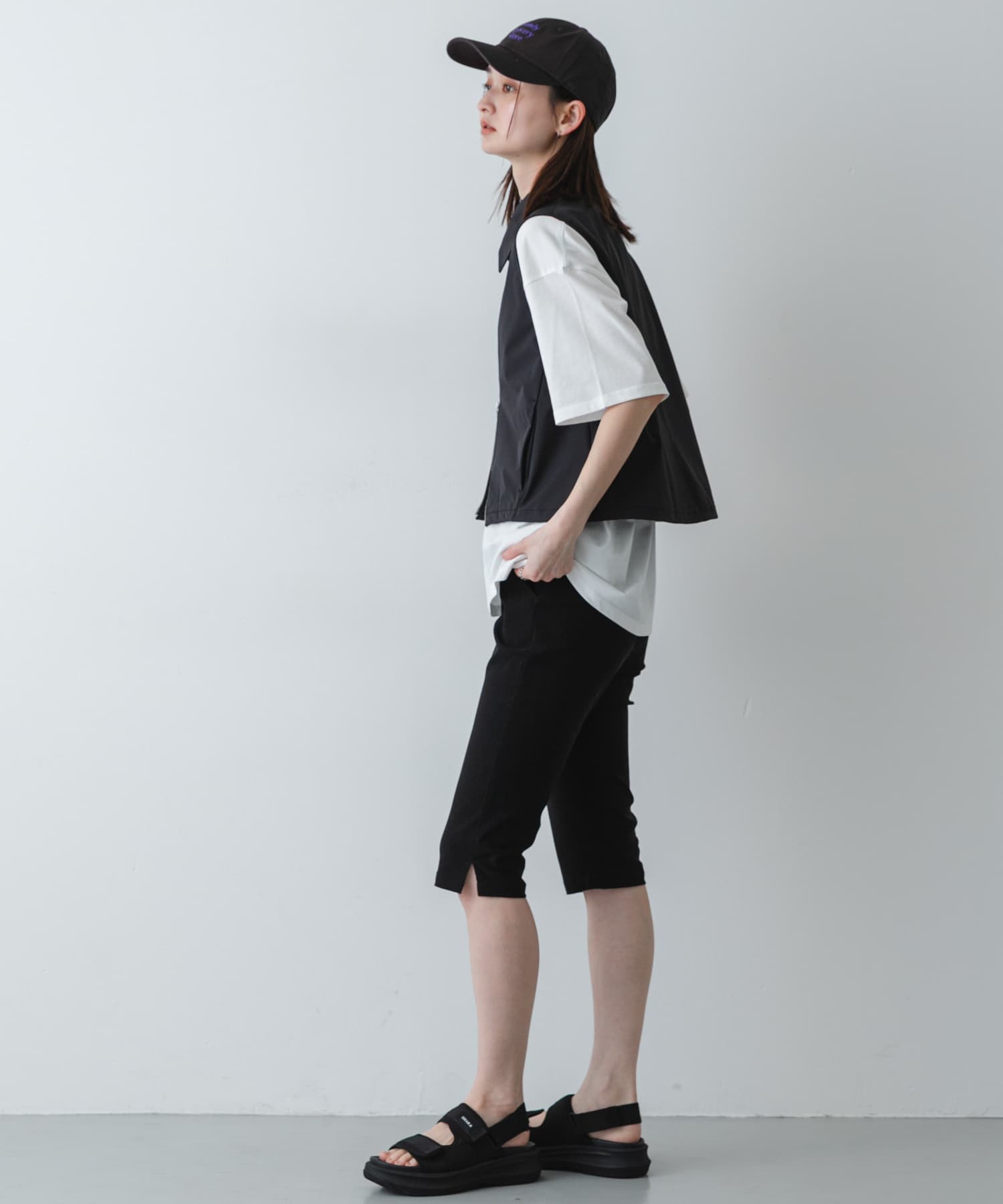 身長：169cm サイズ：one