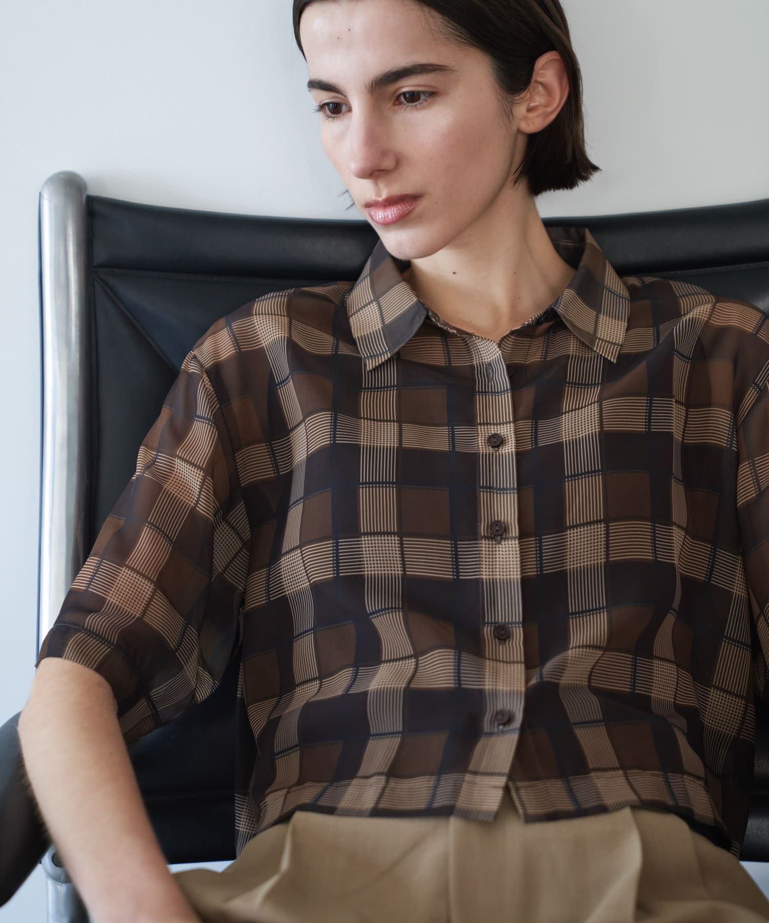 身長：173cm サイズ：one