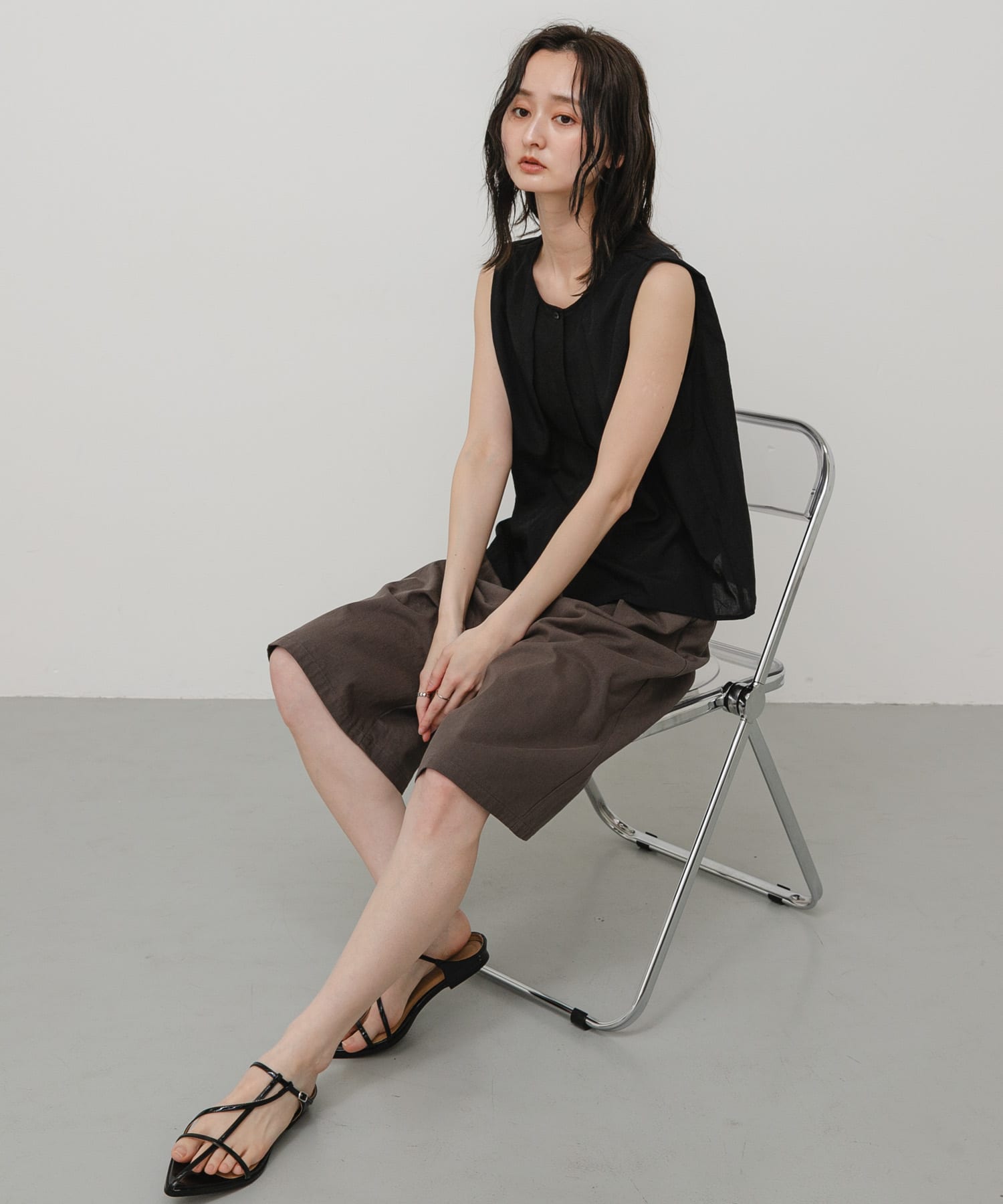 身長：169cm サイズ：one