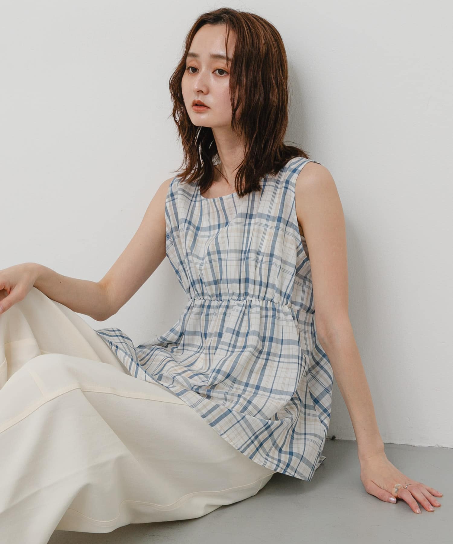 身長：169cm サイズ：one