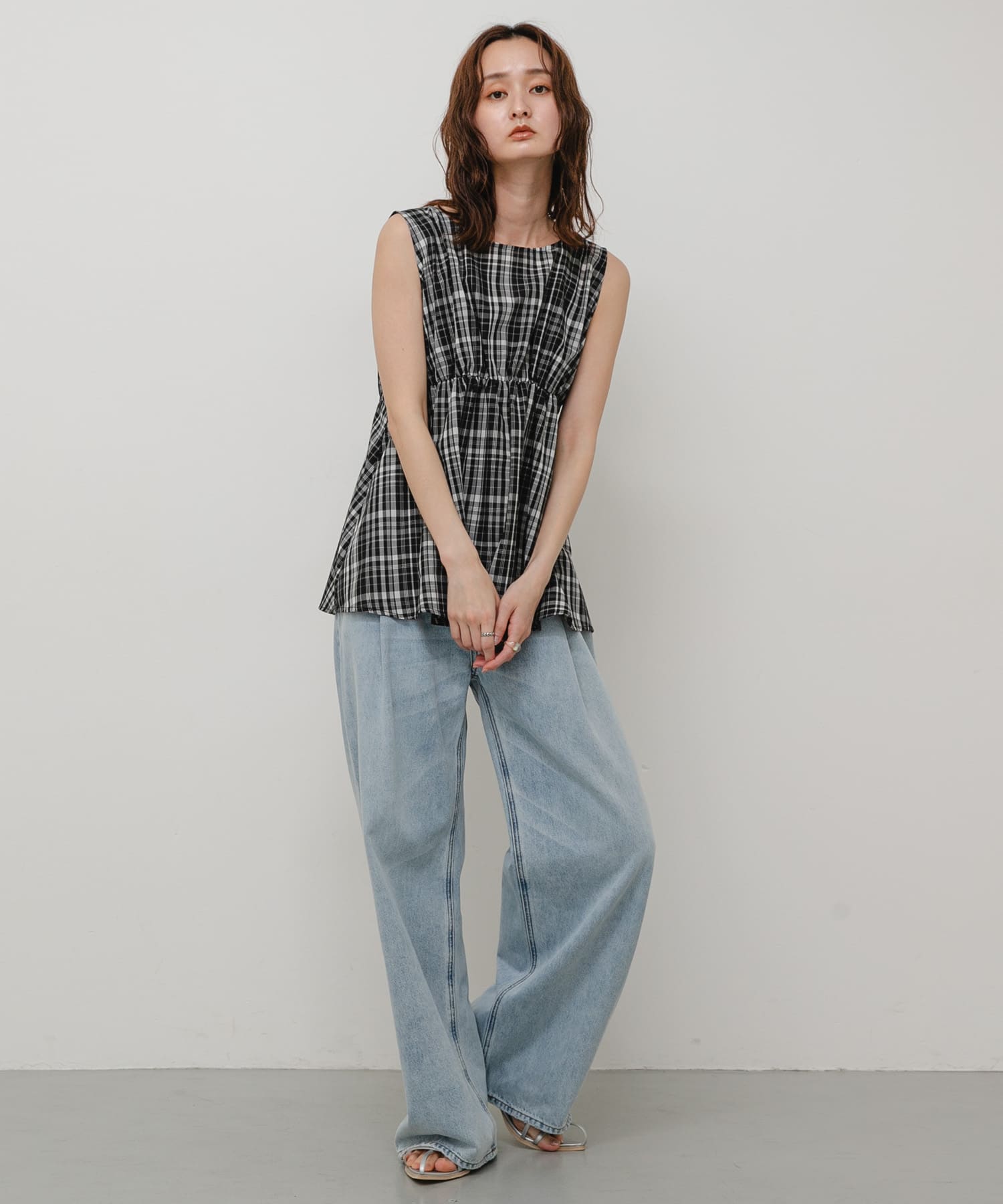 身長：169cm サイズ：one