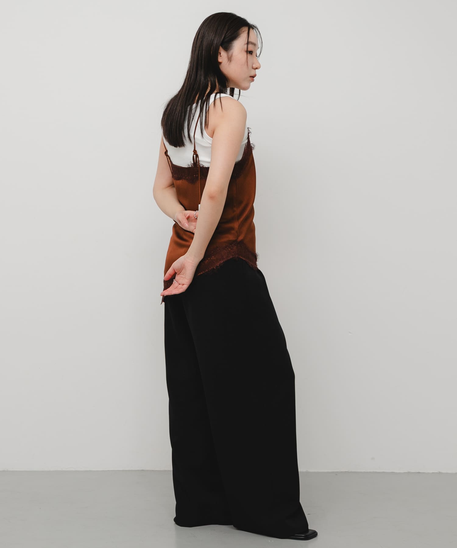 身長：158cm サイズ：one