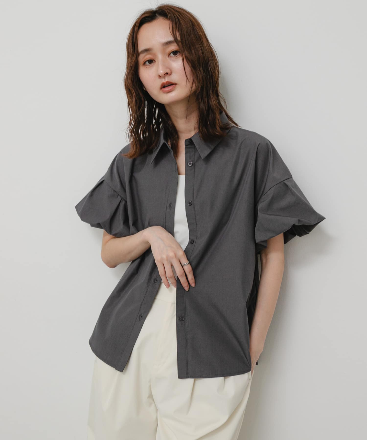 身長：169cm サイズ：one