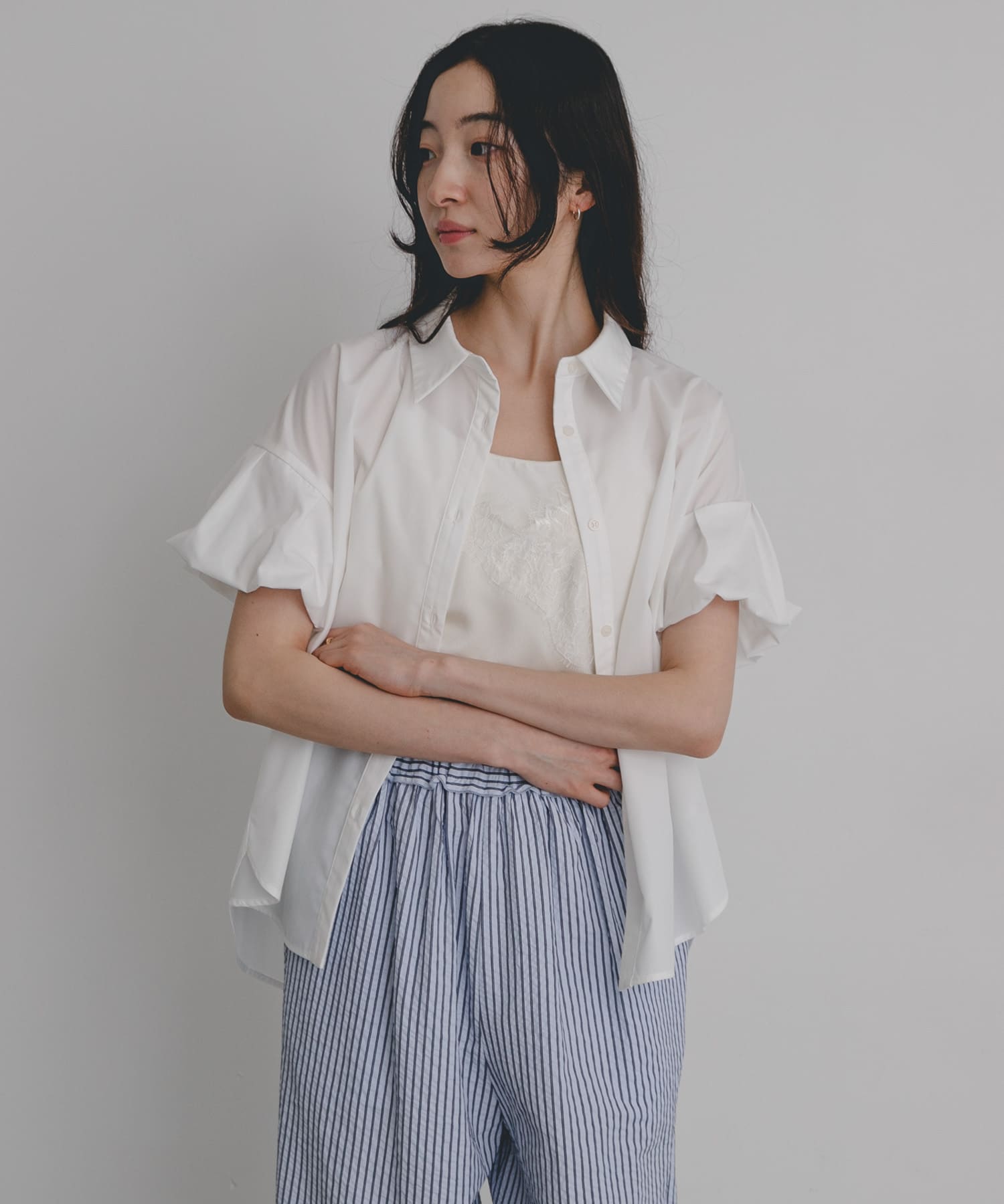 身長：164cm サイズ：one