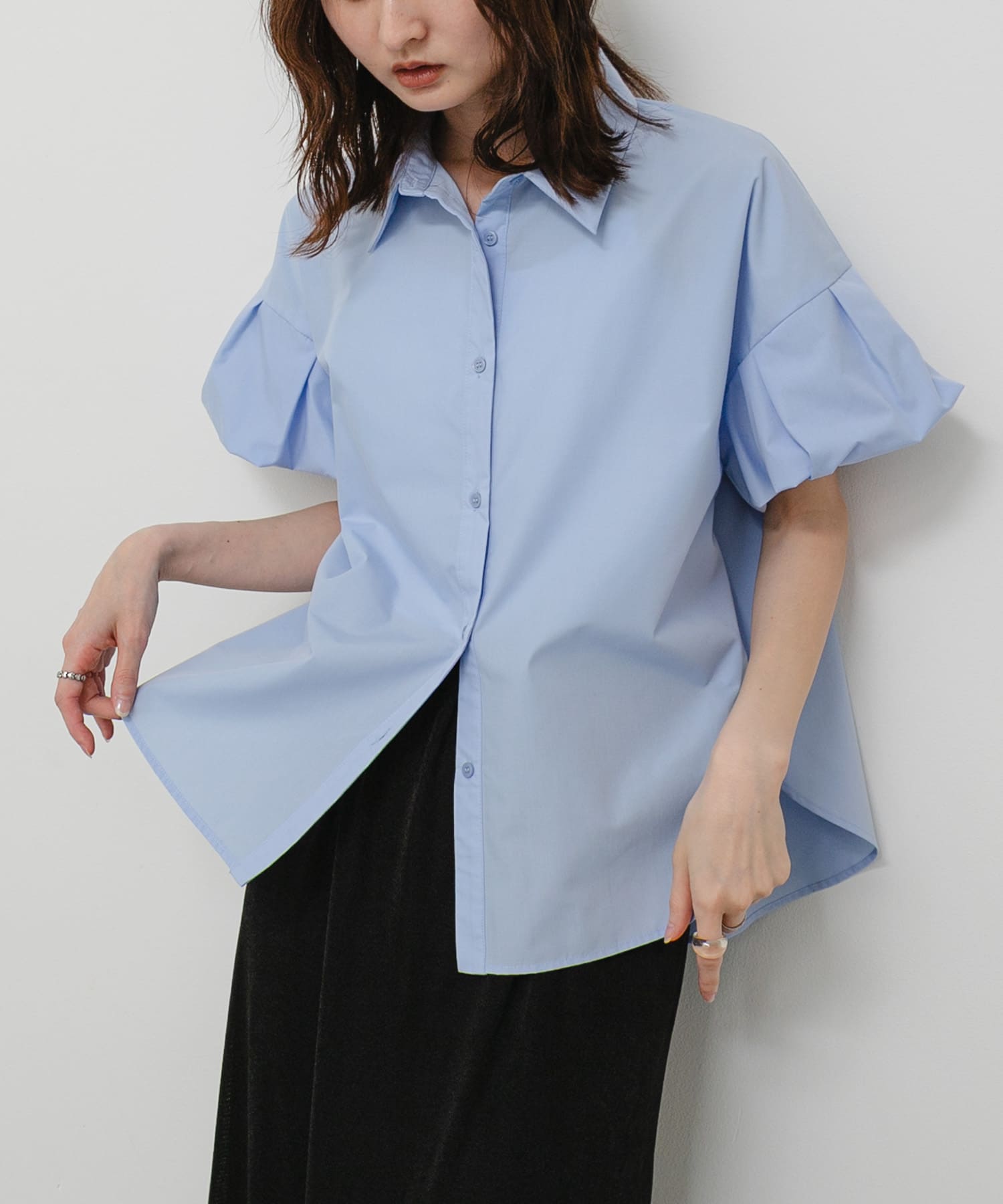 身長：169cm サイズ：one