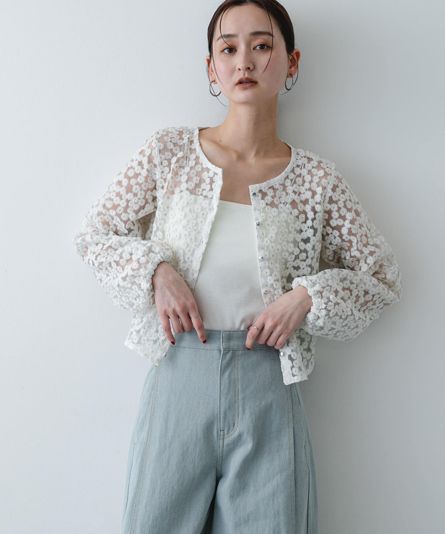 デイジーレースブラウス