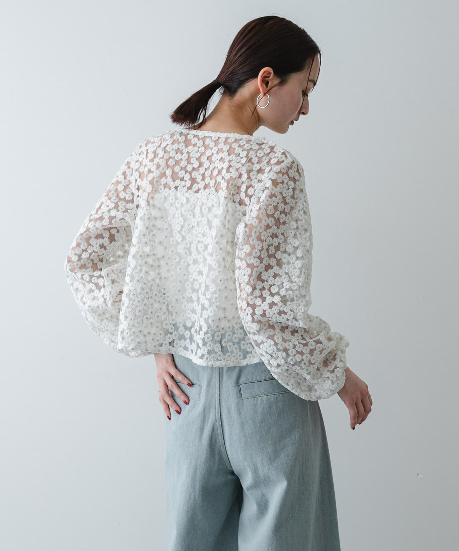 身長：169cm サイズ：one