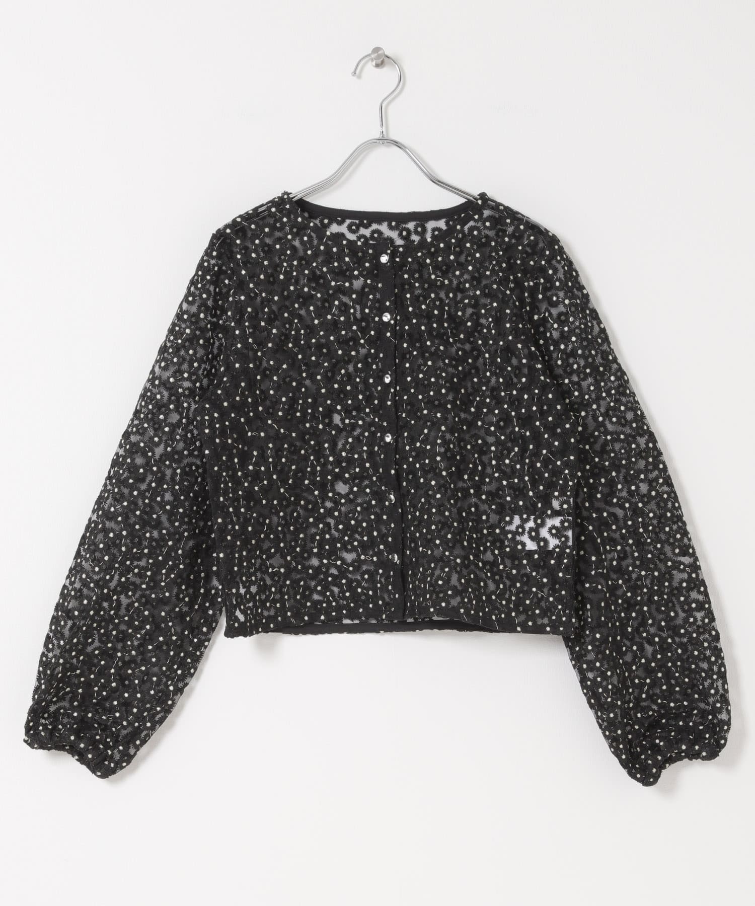 デイジーレースブラウス BLACK One