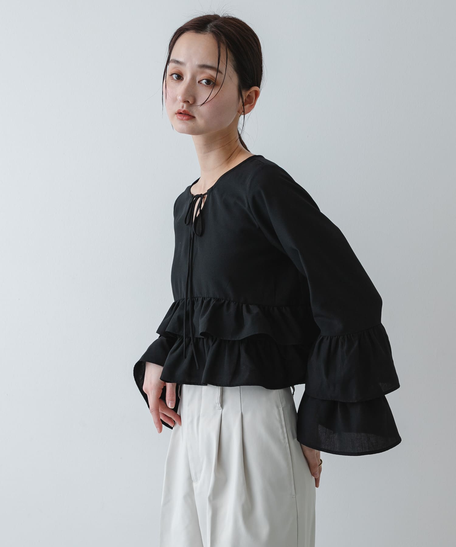 身長：169cm サイズ：one