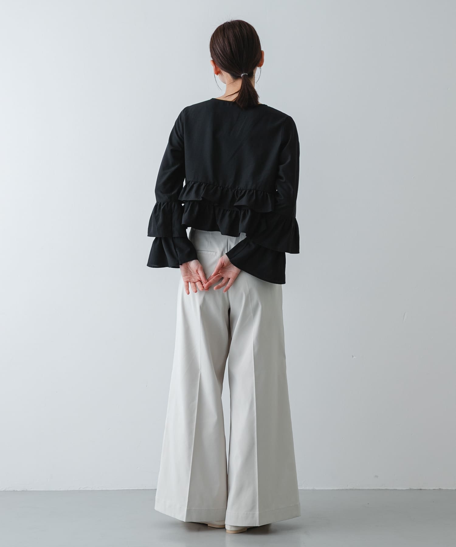 身長：169cm サイズ：one
