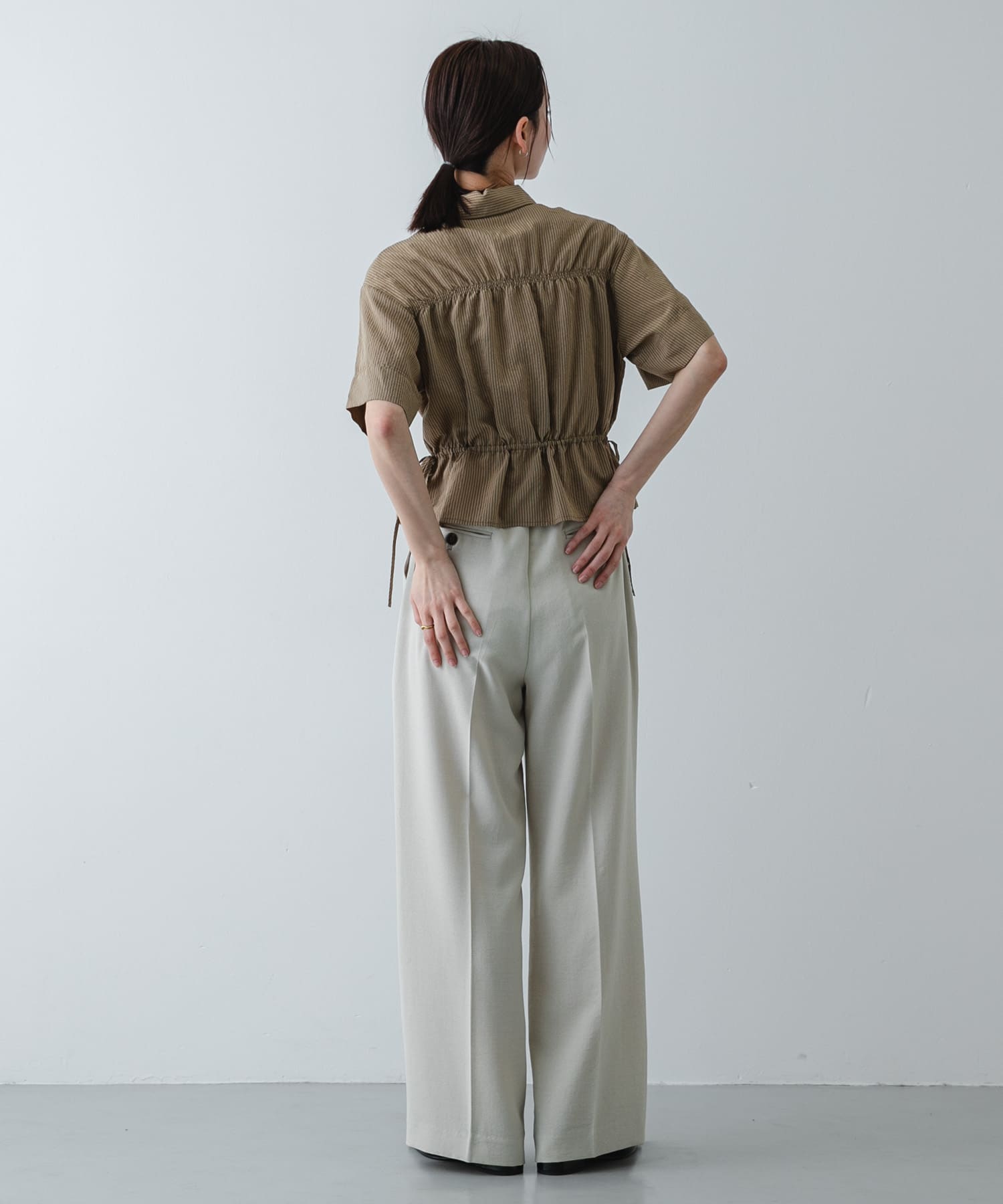 身長：169cm サイズ：one
