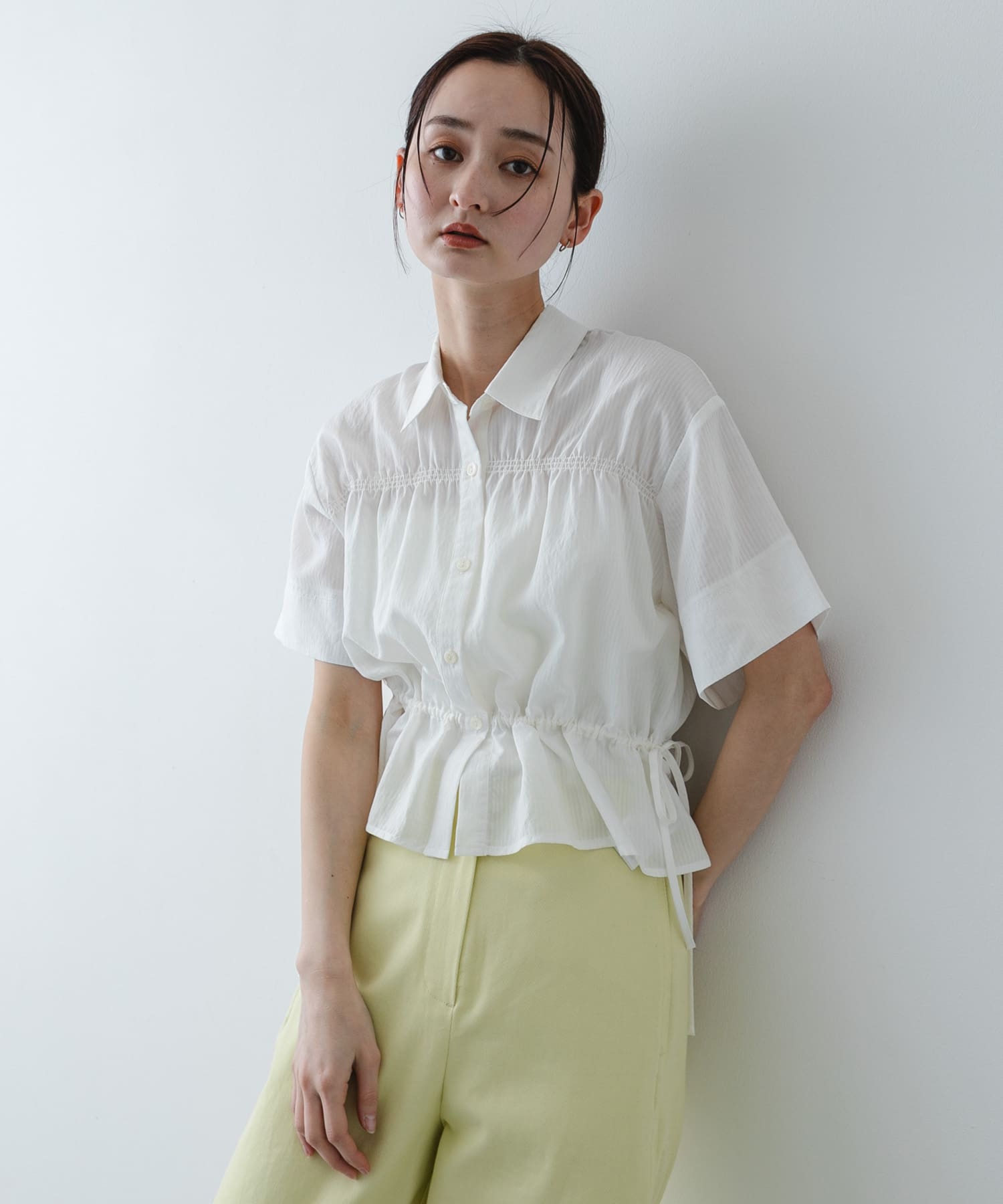 身長：169cm サイズ：one